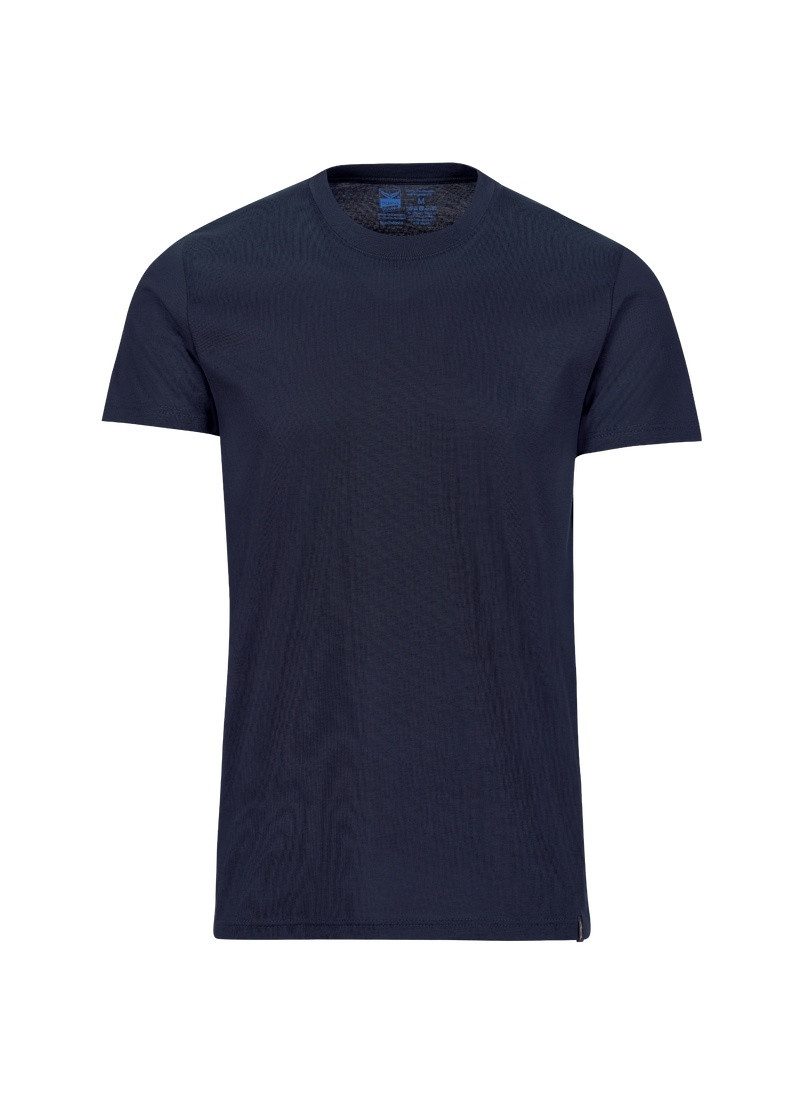 Trigema T-Shirt TRIGEMA Slim Fit T-Shirt aus DELUXE Baumwolle (1-tlg)