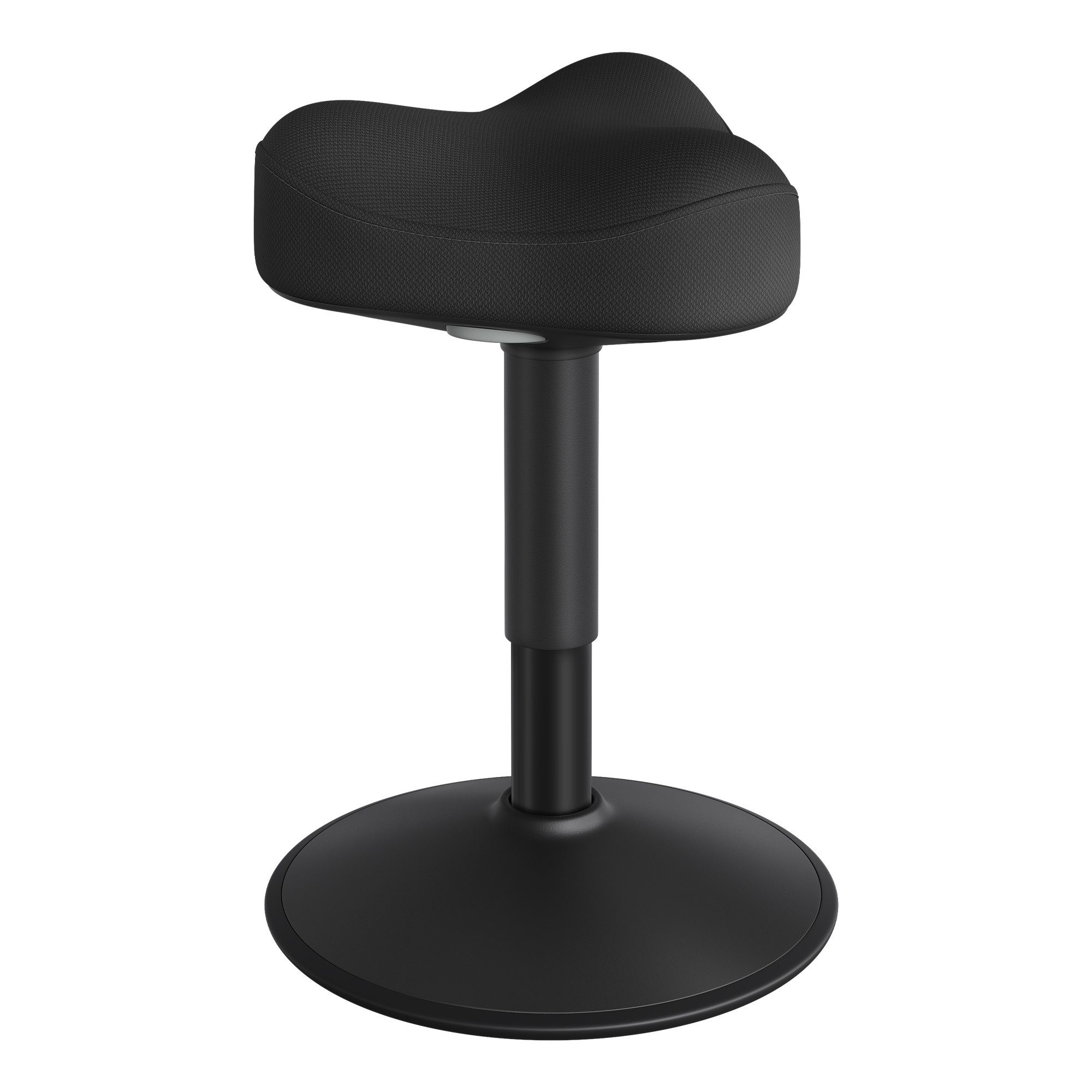 SONGMICS Arbeitshocker, Stehhocker um 360° neigbar, Schreibtischstuhl, Anti-Rutsch