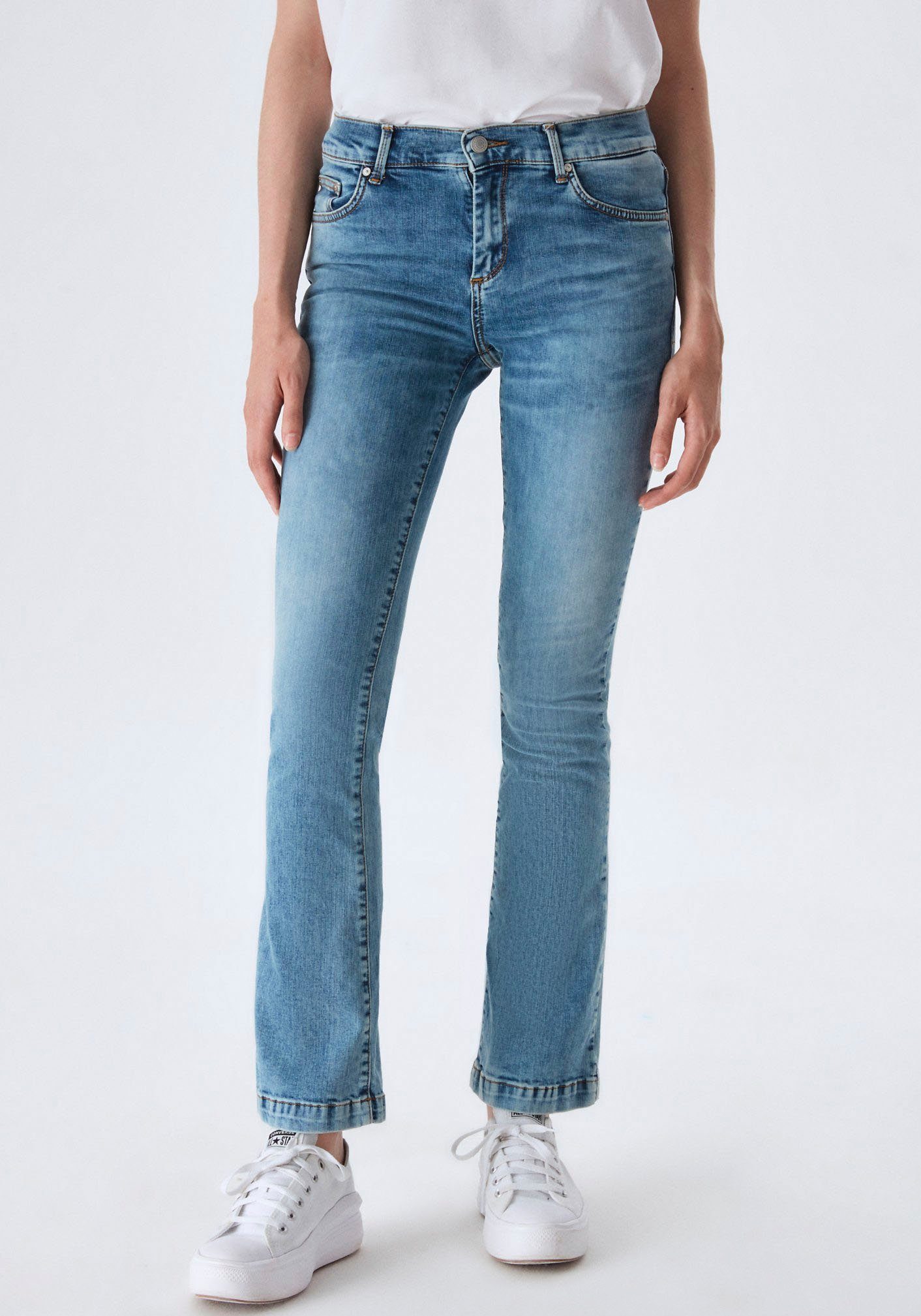 LTB Bootcut-Jeans Fallon in 5-Pocket-Form ennio wash