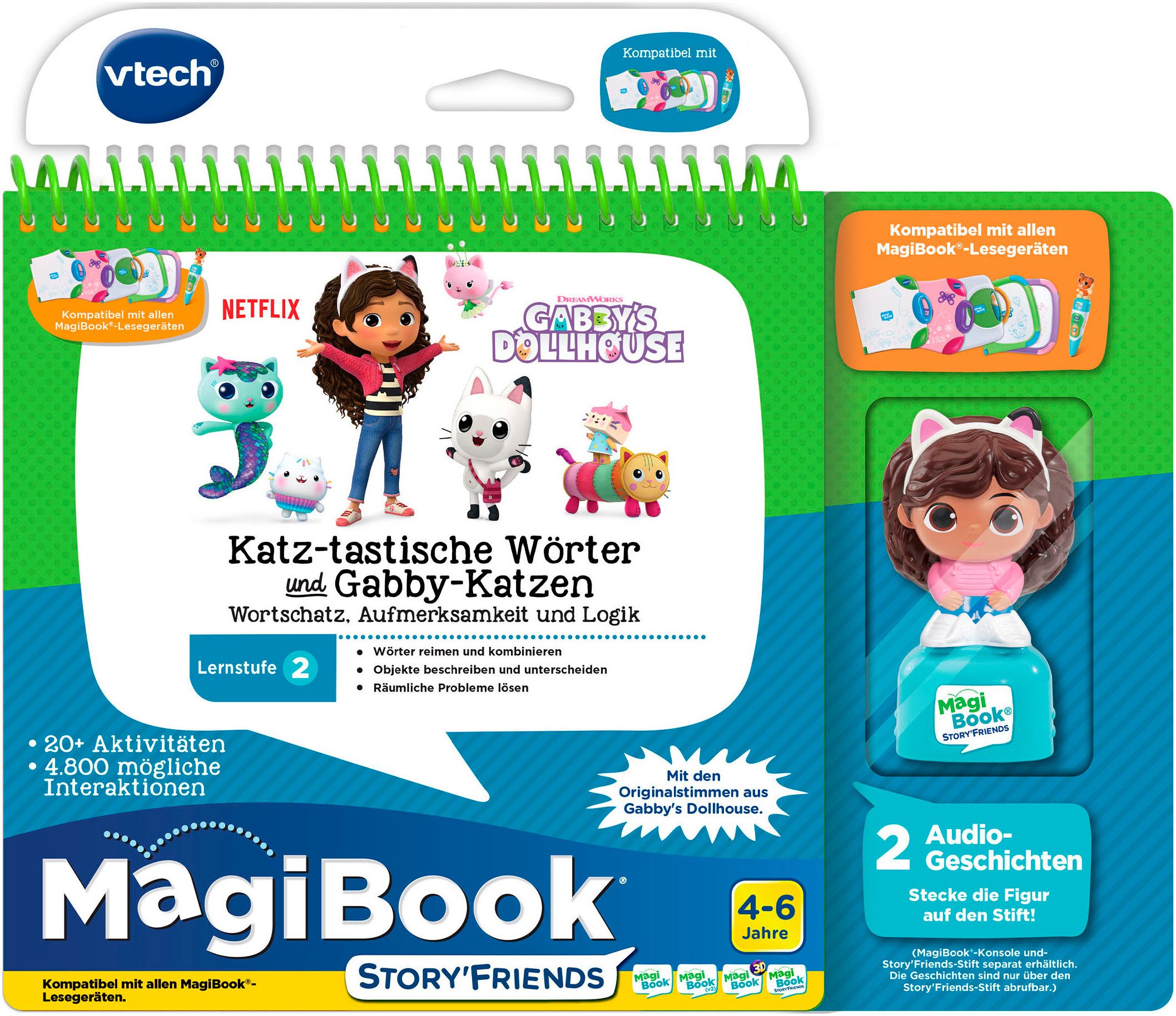 MagiBook Lernstufe 2 - Gabby's Dollhouse, inkl. Story'Friend Lernfigur – Bild 3 von 5