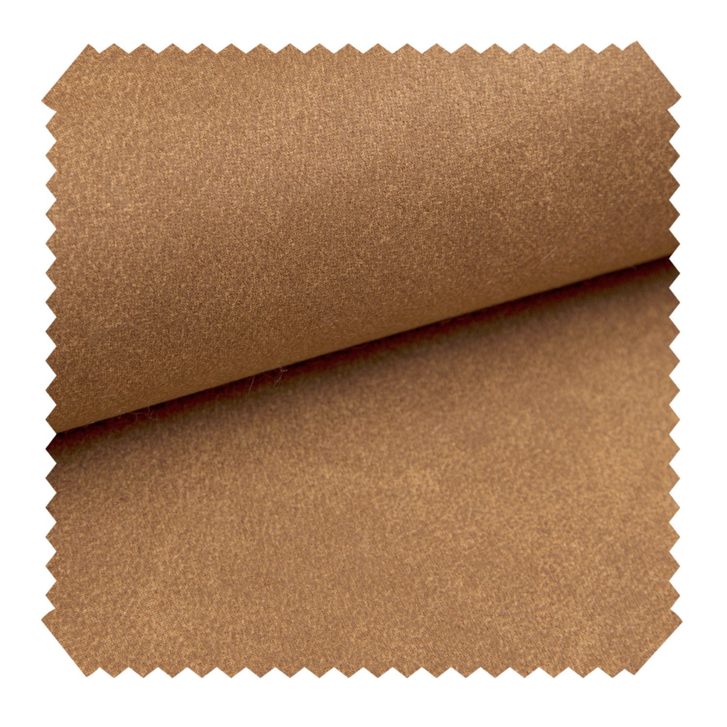 novely® Stoff LATHEN Velours in Wildleder-Optik - Möbelstoff mit Rückseitenvlies, Robust, Unterseitenvlies, Pflegeleicht, Meterware, 1lfm