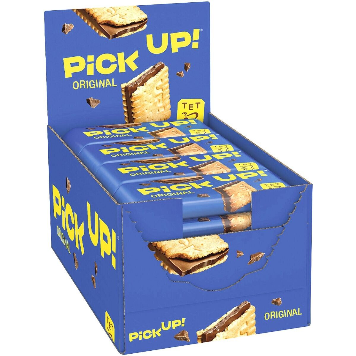 PICK UP! Kekse PiCK UP! Choco, 24er Pack Doppelkeks-Riegel