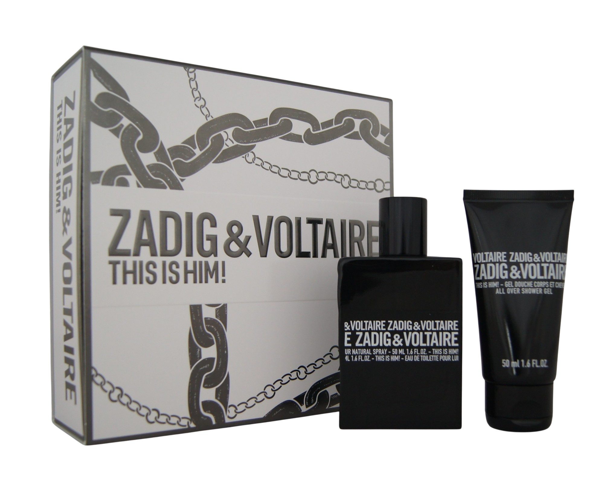 ZADIG & VOLTAIRE Duft-Set Zadig & Voltaire This is Him Eau de Toilette 50ml + Shower Gel 50ml, 1-tlg.