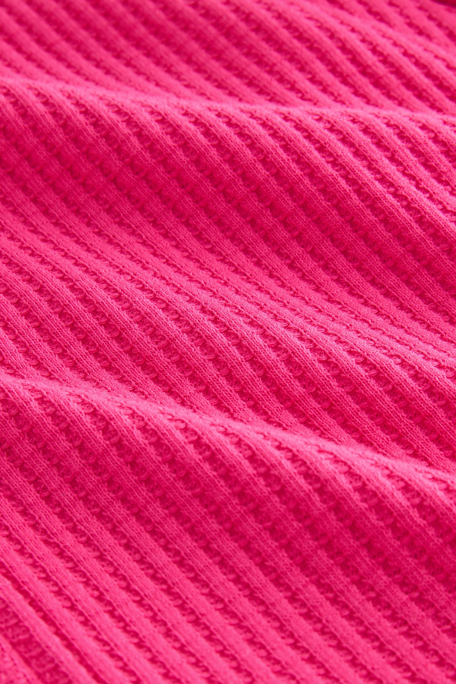 Next Kapuzenpullover Pullover mit Waffelstruktur und Reißverschluss (1-tlg) günstig online kaufen