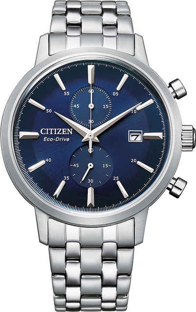 Citizen Chronograph CA7060-88L, Armbanduhr, Herrenuhr, Solar, Stoppfunktion