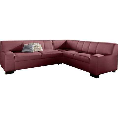 DOMO collection Ecksofa Norma Top L-Form, wahlweise mit Bettfunktion