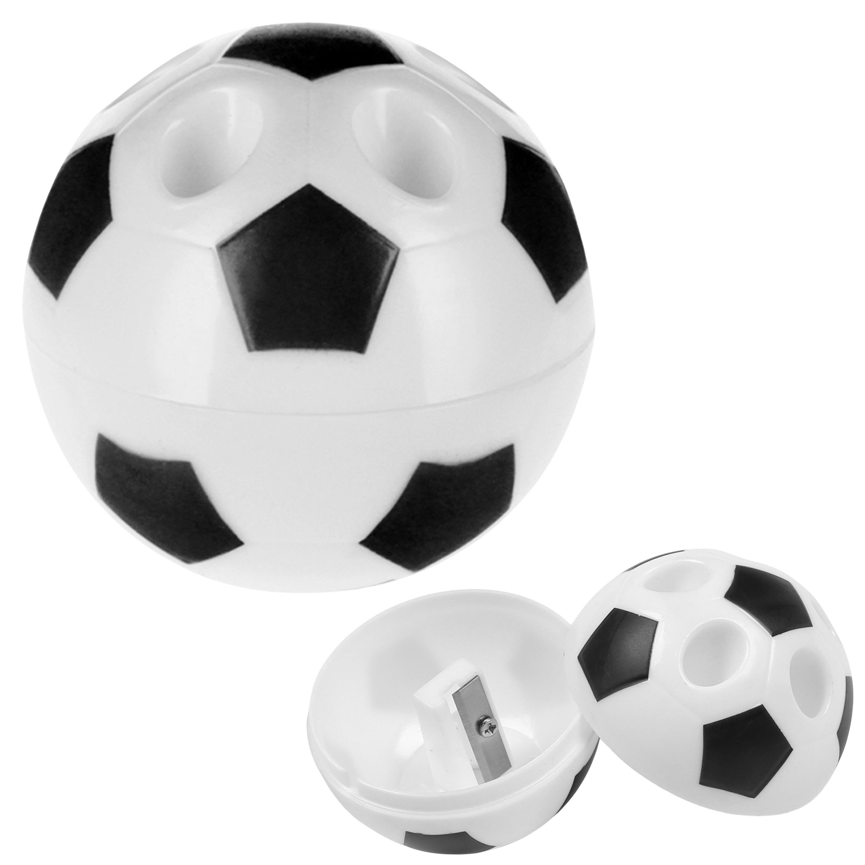 Sarcia.eu Anspitzer FOOTBALL Anspitzer mit Behälter, für Gamer & Spieler, Stiftehalter – Bild 2 von 5