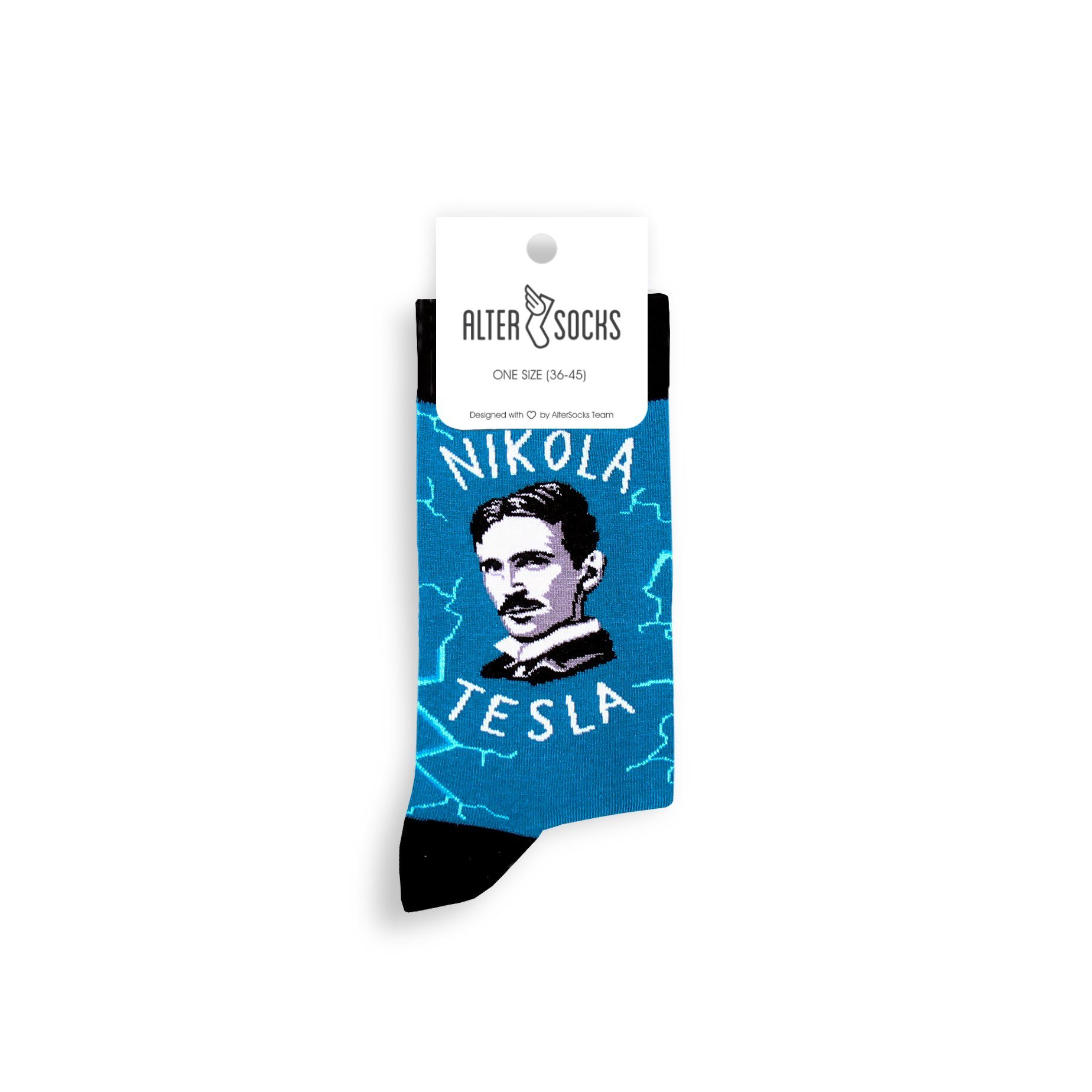 AlterSocks Freizeitsocken Lustige Socken Wissenschaftler Damen & Herren Unisex Größe 36 – 45