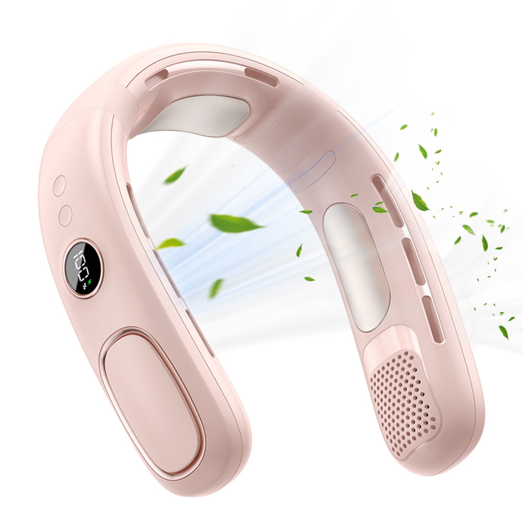 Senmudi Mini USB-Ventilator Tragbarer Hals-Ventilator, 2 günstig online kaufen