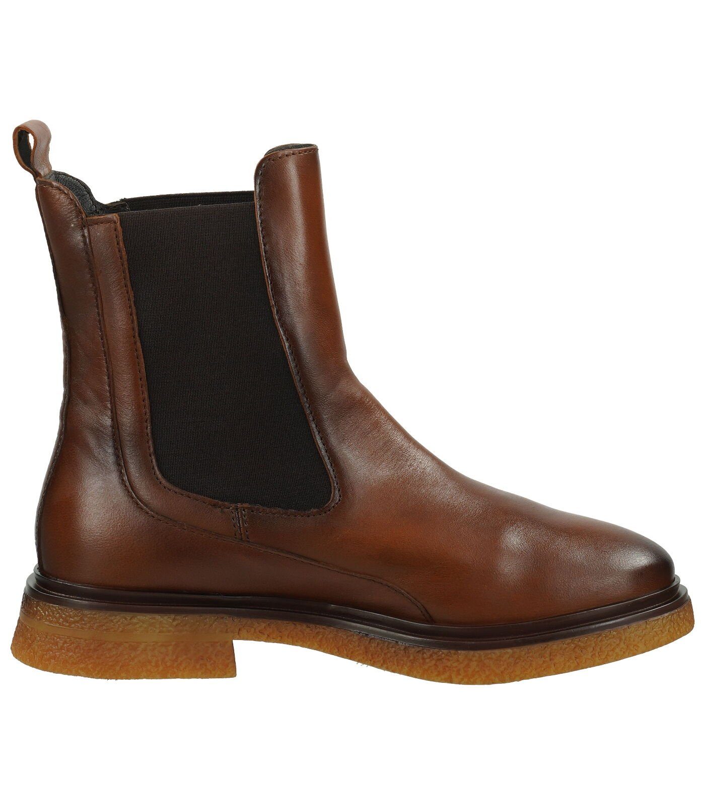 BAGATT Stiefelette Leder/Textil Cognac Stiefelette