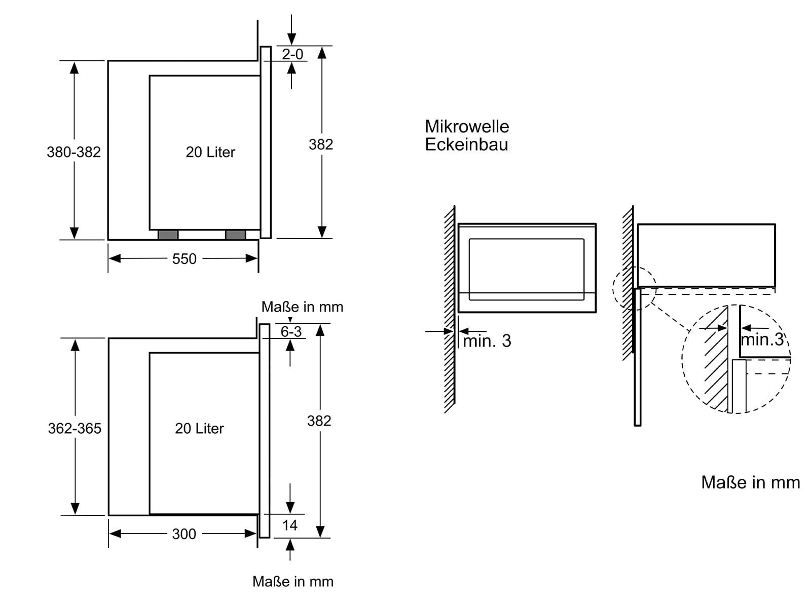 Bosch Einbau-Mikrowelle Solo - Bild 5