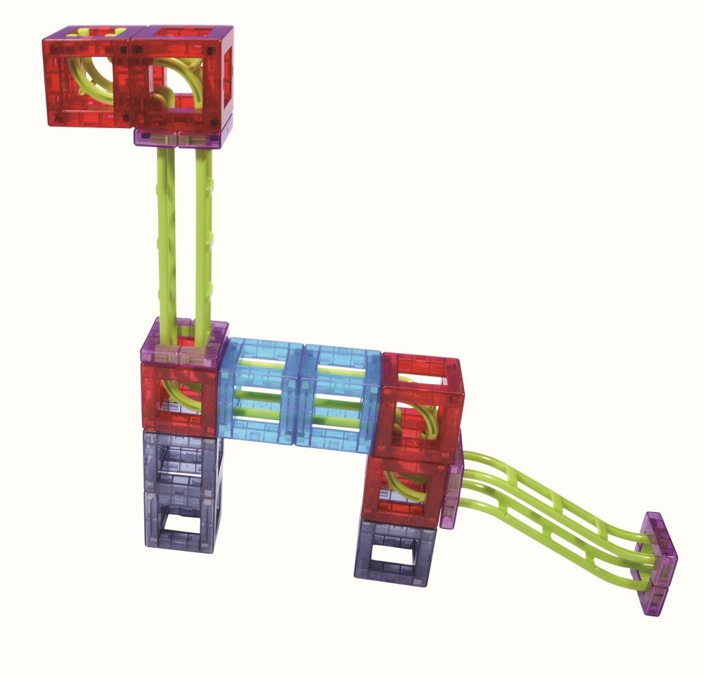 Qvolution Kugelbahn – Advanced Set Mit 72 Teilen & Starken Magneten