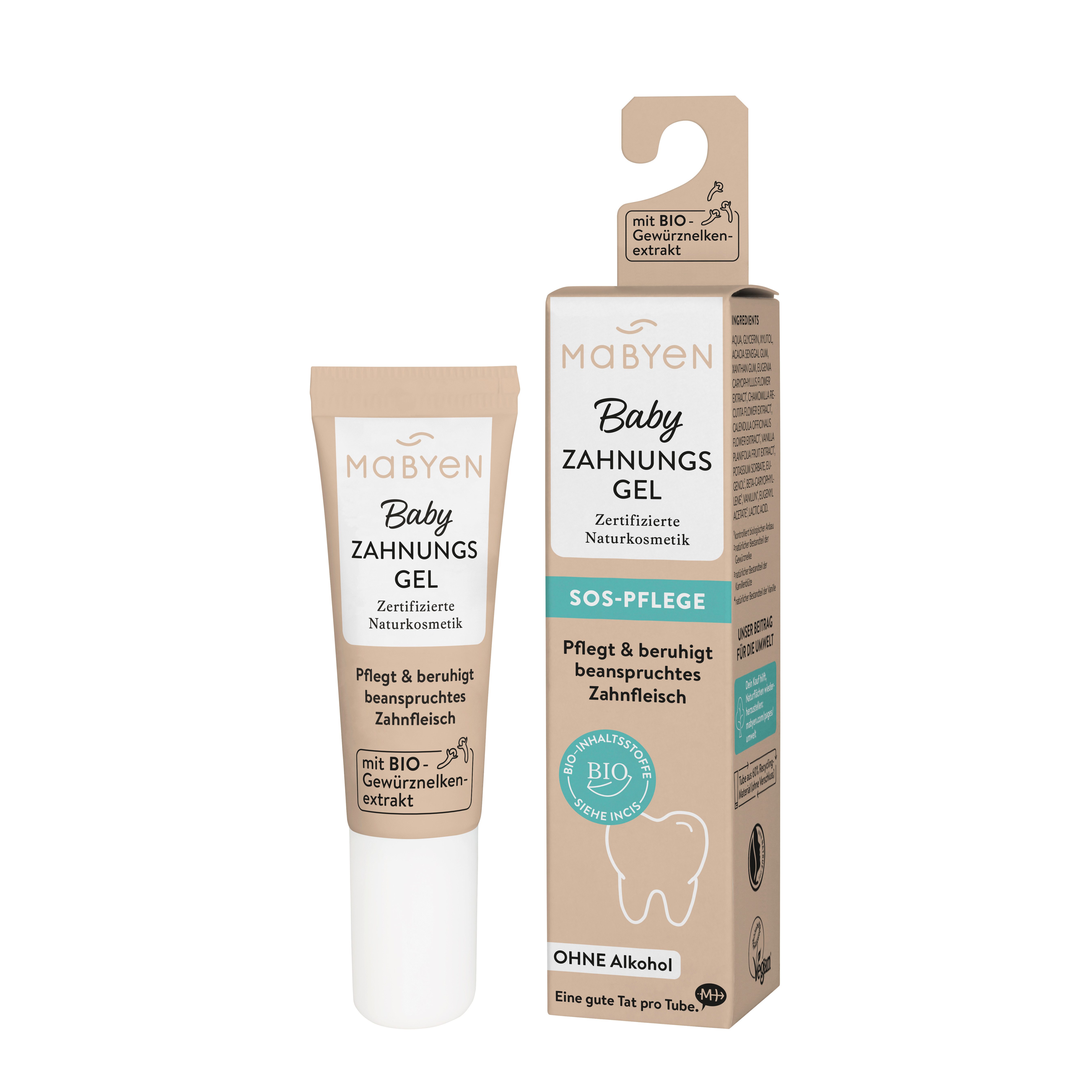 MABYEN Körperpflegemittel MABYEN Baby Zahnungsgel 10ml, 1-tlg.