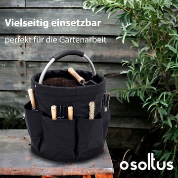 osoltus Aufbewahrungskorb osoltus Gartengerätetasche Werkzeugkorb Gartenkorb Reinigungs