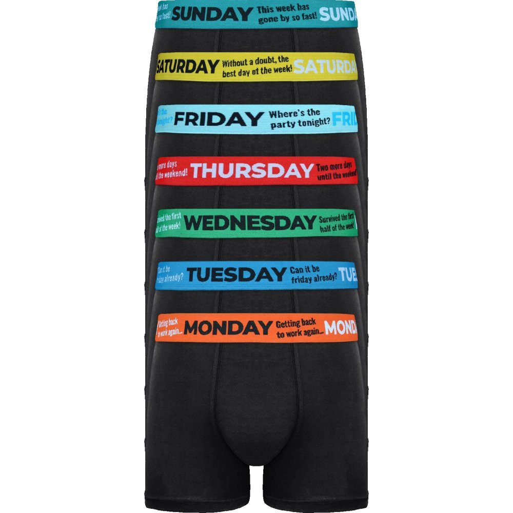 emeco Retro Boxer 7er Pack Boxershorts Herren Boxer Shorts Baumwolle Unterwäsche Unterho (7-St)
