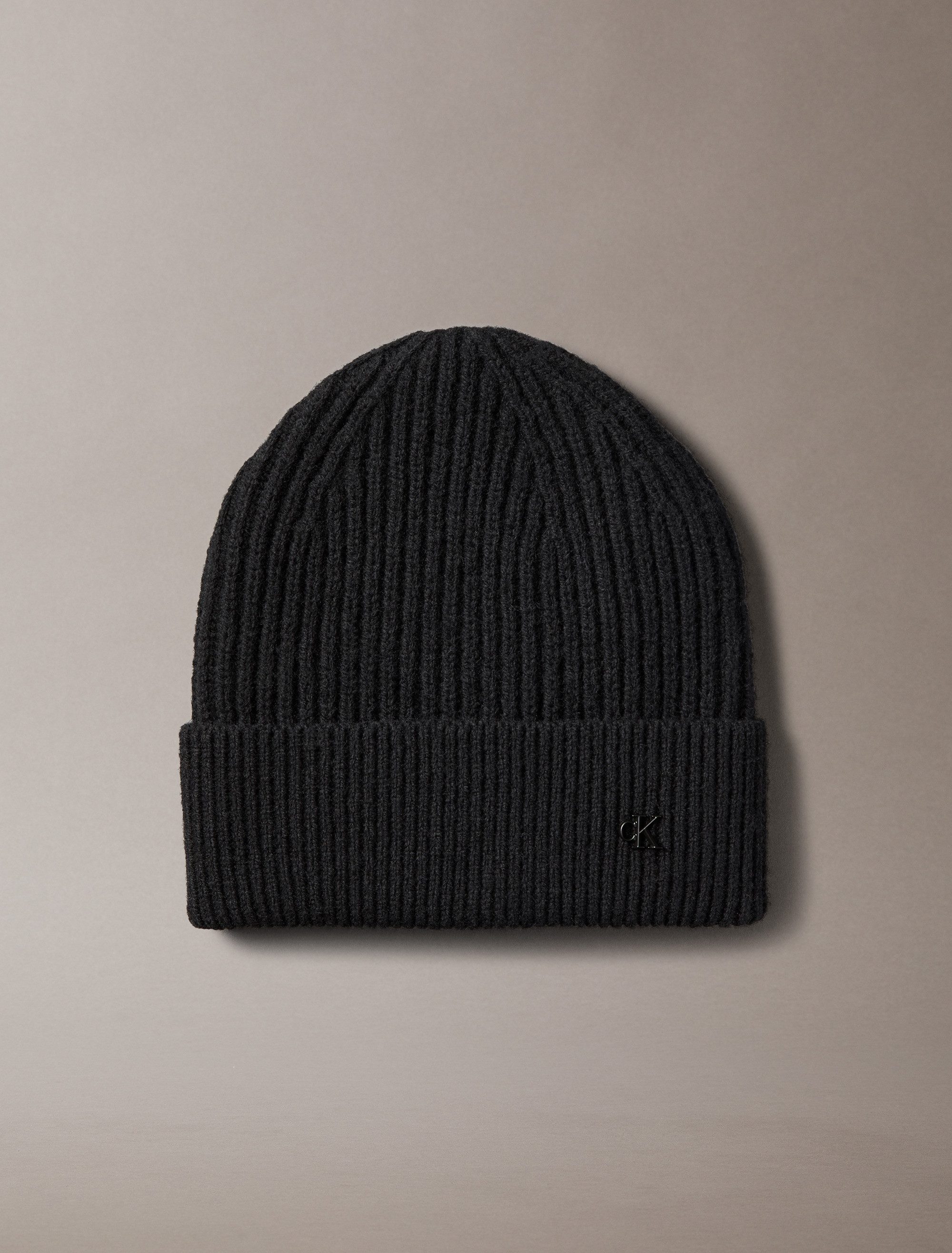 Calvin Klein Strickmütze CK METAL WOOL günstig online kaufen
