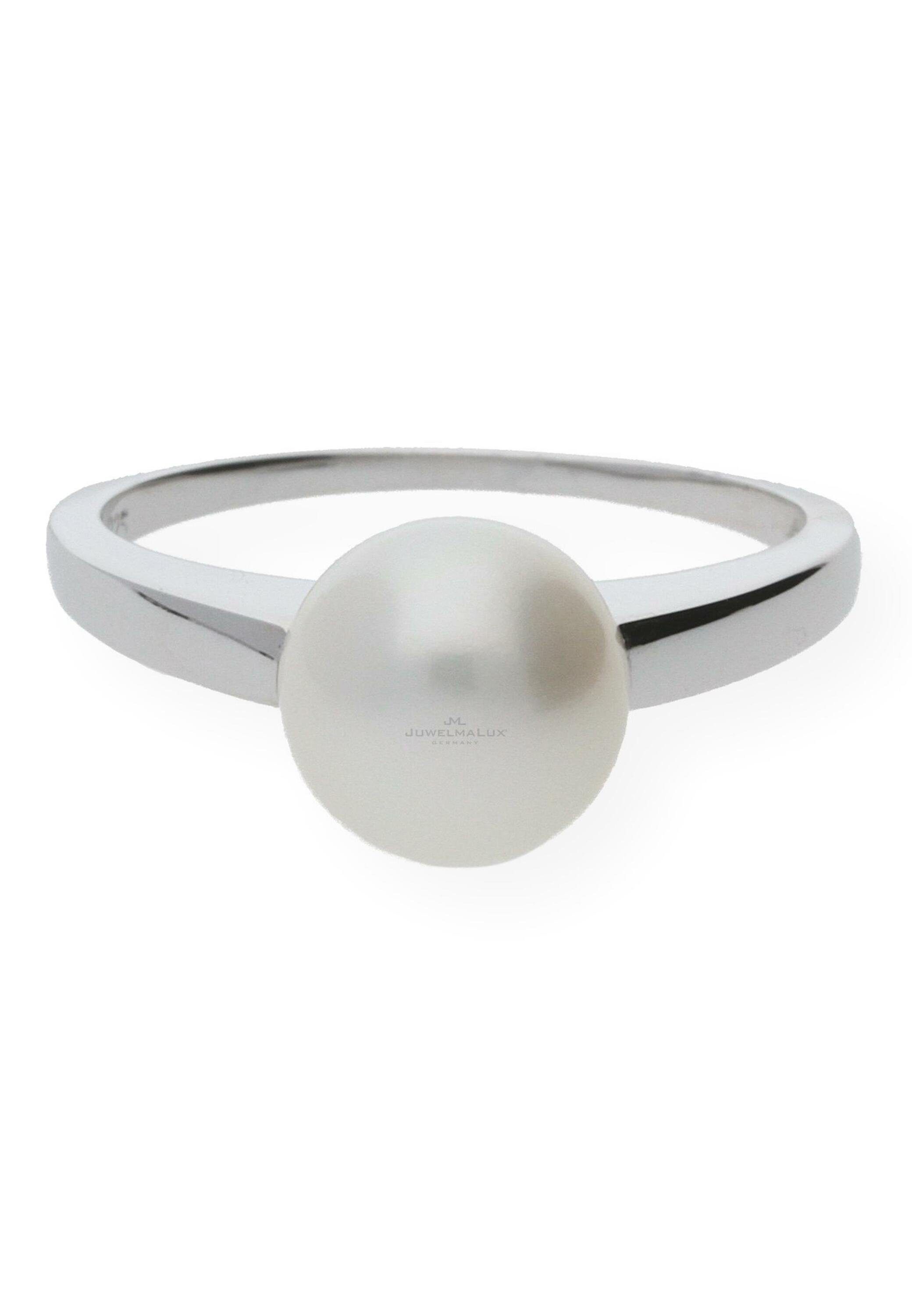 Damen Schmuck JuwelmaLux Perlenring Ring in Silber mit Süsswasser-Zuchtperle