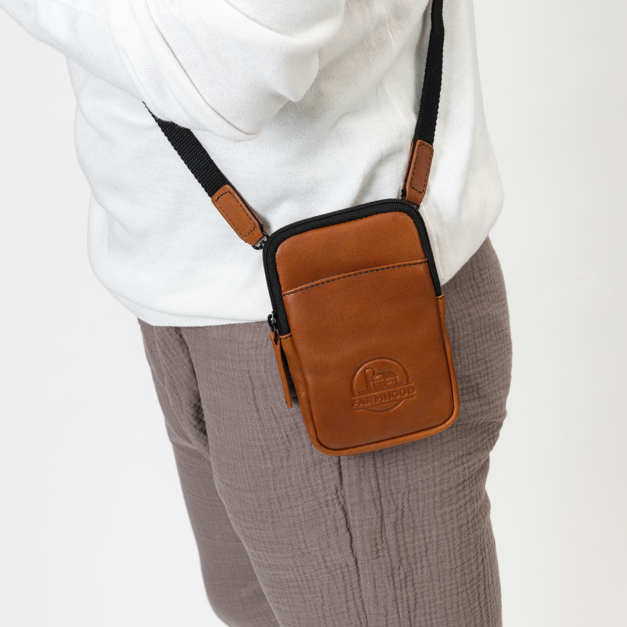 Farmhood Smartphone-Hülle Memphis, Leder