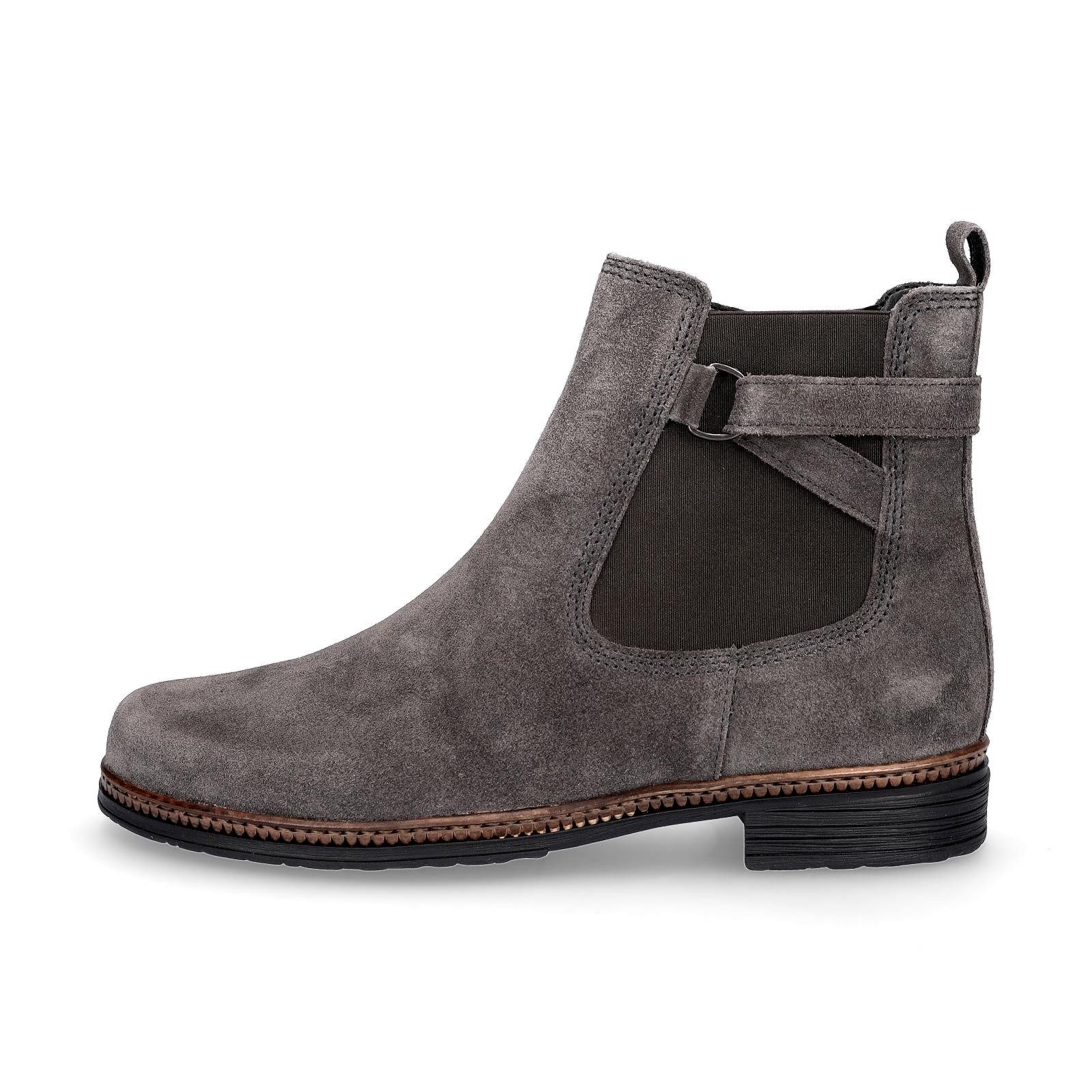 Gabor Gabor Damen Chelsea Stiefelette grau Stiefelette günstig online kaufen