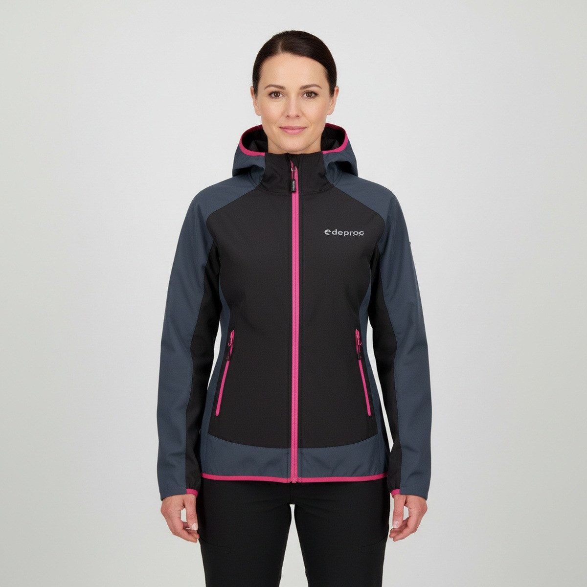 DEPROC Active Softshelljacke XLight KELOWNA WOMEN auch in Großen Größen erhältlich