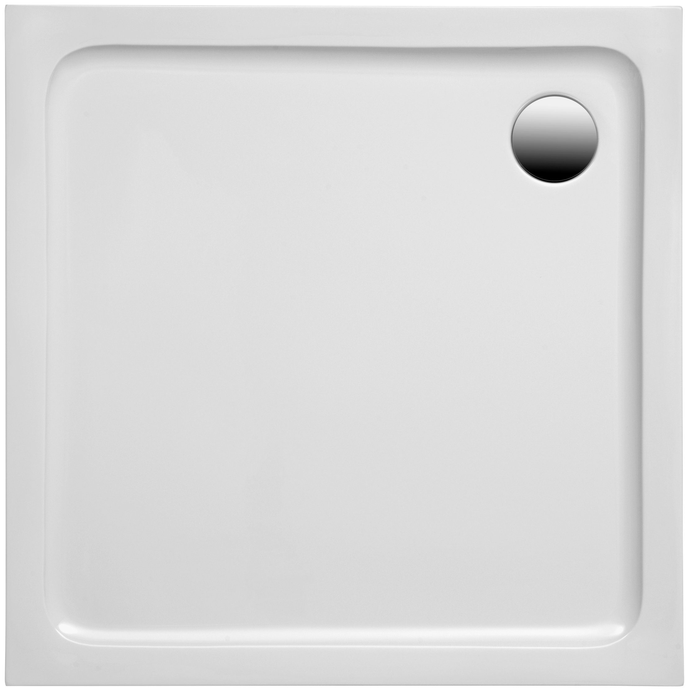 OTTOFOND Duschwanne Set Quadratische Duschwanne, quadratisch, Sanitäracryl, 3-St., 800x800/30 mm