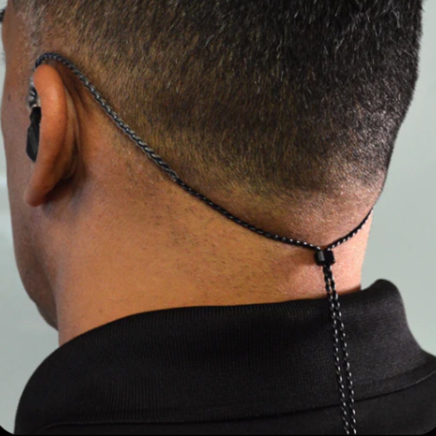 CTM Audio CTM IEM Standard-Kabel für Ohrhörer Schwarz Audio-Kabel, 3,5mm Klinkenstecker, 0,78-mm-2-Pin-Stecker (152 cm), Hochwertig