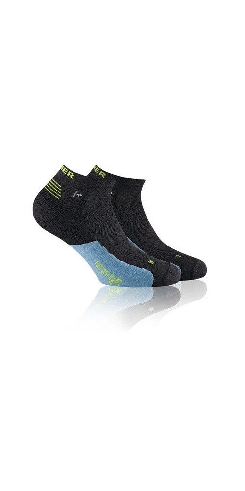Rohner Socks Laufsocken Run Pro Light l/r schwarz Herren