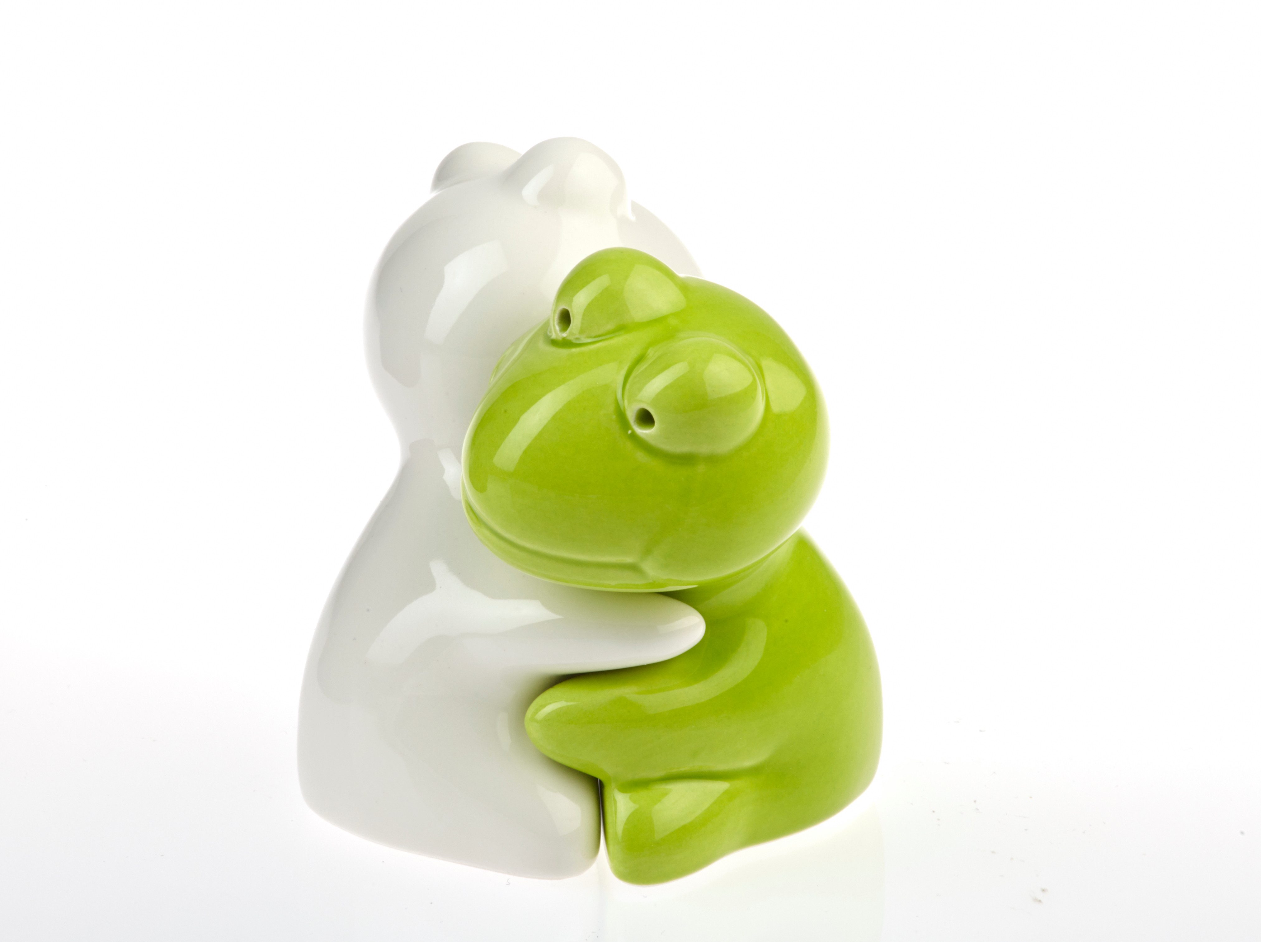 By Bers Salzstreuer Kuh Frosch Eier Elefant Glücksschwein Salzstreuer Keramik, (Eier Frösche Kühe Elefanten Glücksschwein Salzstreuer), hochwertige Handarbeit