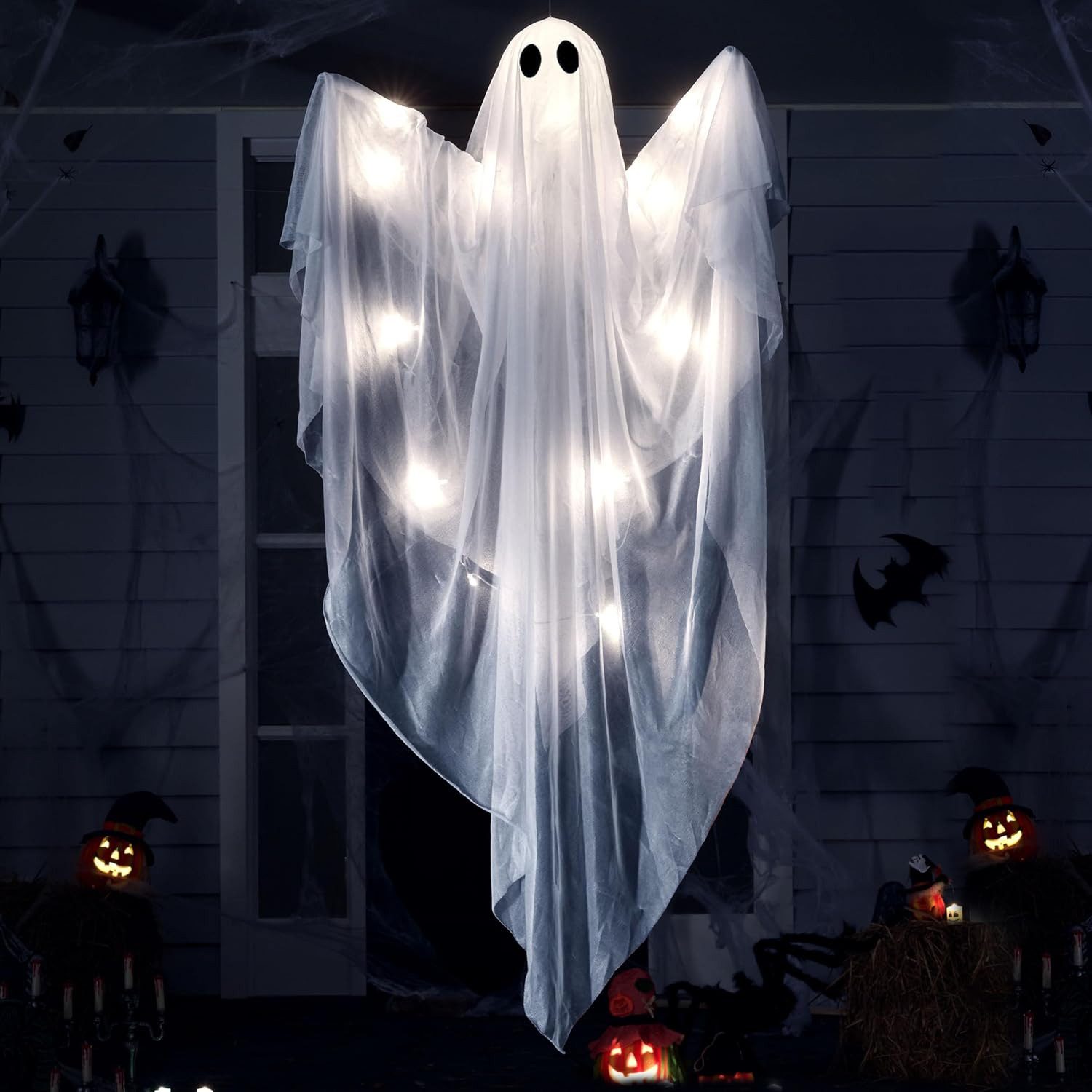 JOYIN Hängedekoration JOYIN 119 cm Hängegeist Außendeko Halloween für Wand Tür