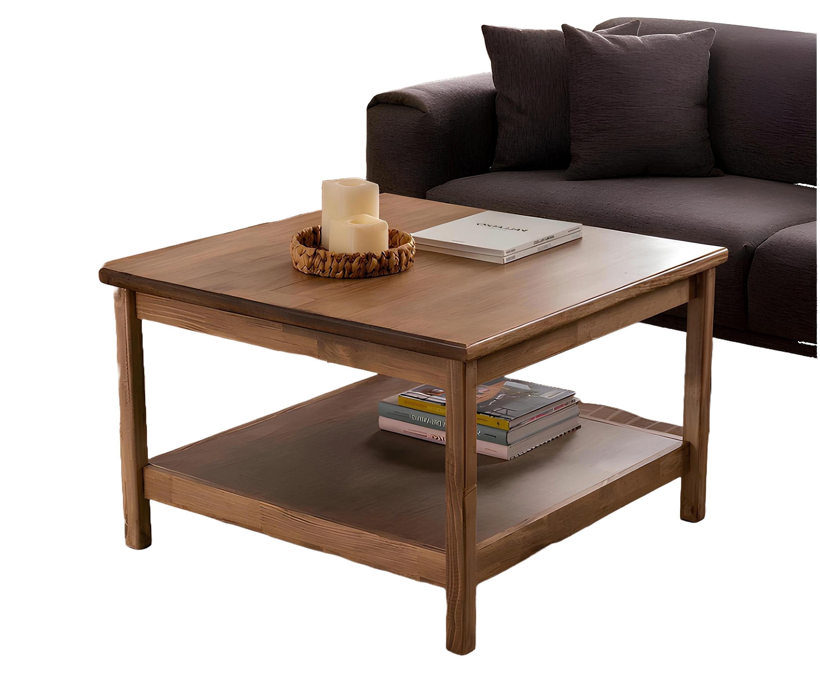 Xlmoebel Couchtisch Dunkelbrauner Sofatisch mit edler Ausführung Sofort (Couchtisch), Hergestellt in Europa