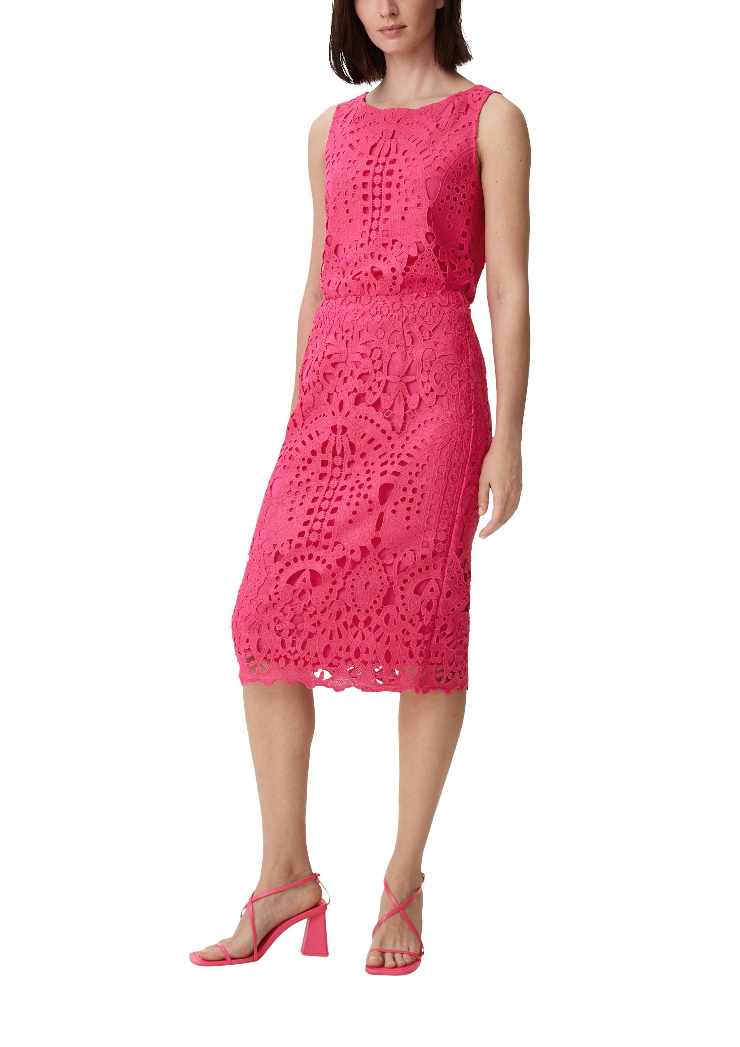 comma Midirock Rock aus grober Broderie Anglaise