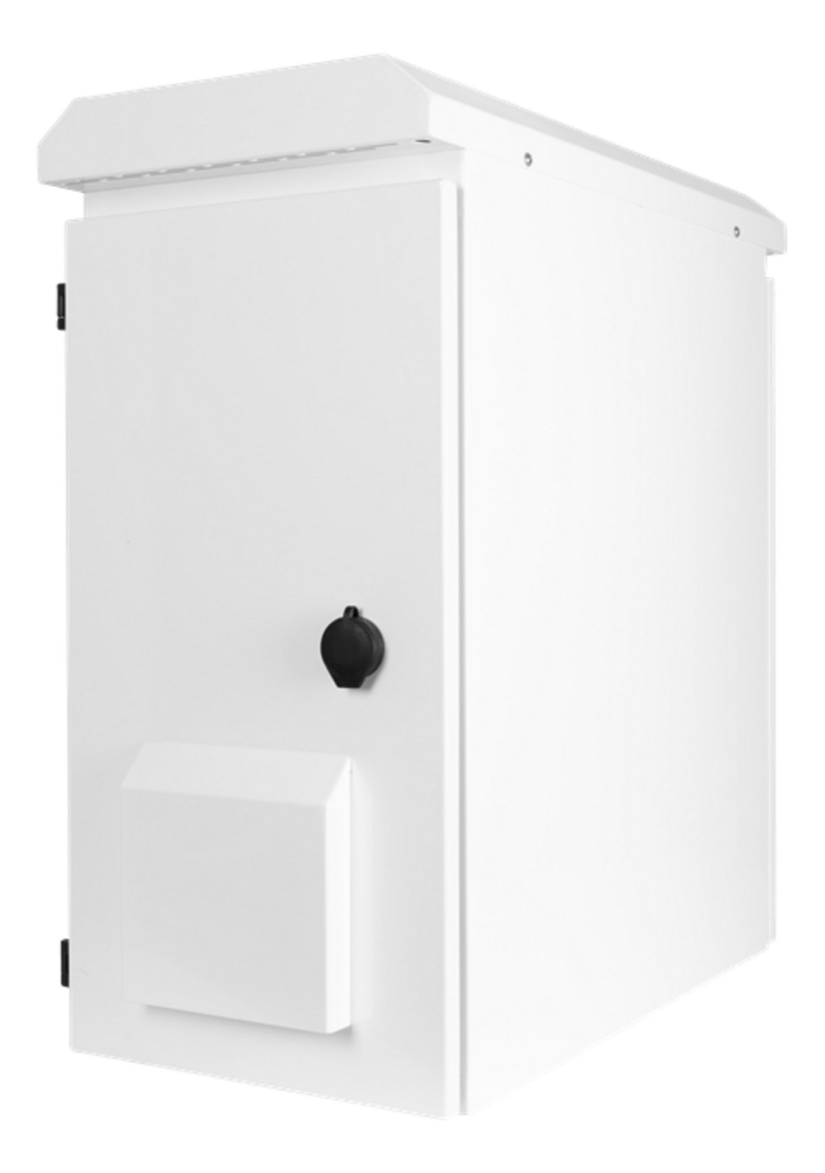 DSIT Serverschrank 6HE 19" Outdoor Serverschrank zur vertikalen Wandmontage IP55 -, Stahlblech, Weiß