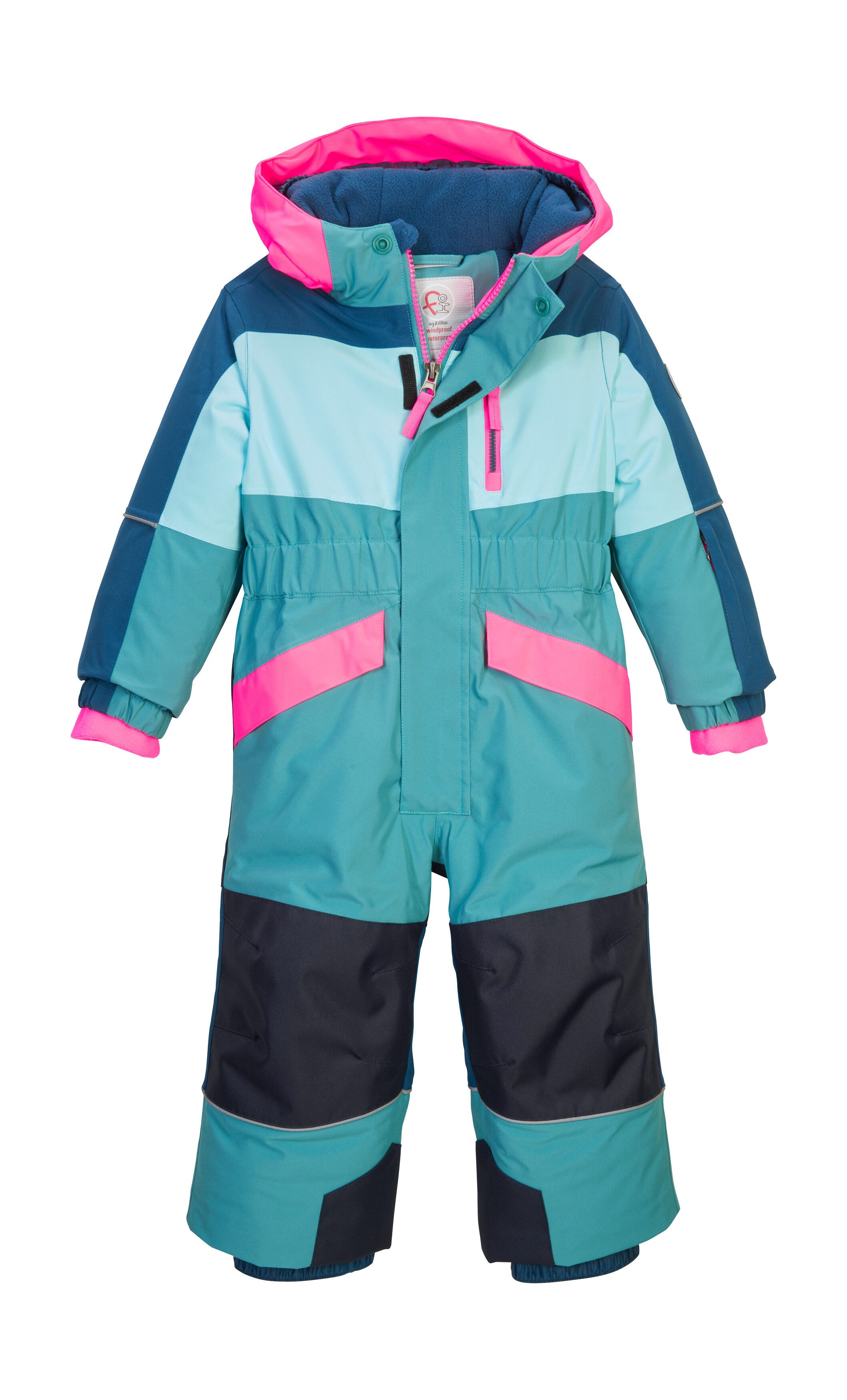 first instinct by killtec Overall FISW 47 MNS ONPC Warm gefütterter, wind- u. wasserdichter Schneeanzug, Grow-Up-Funktion