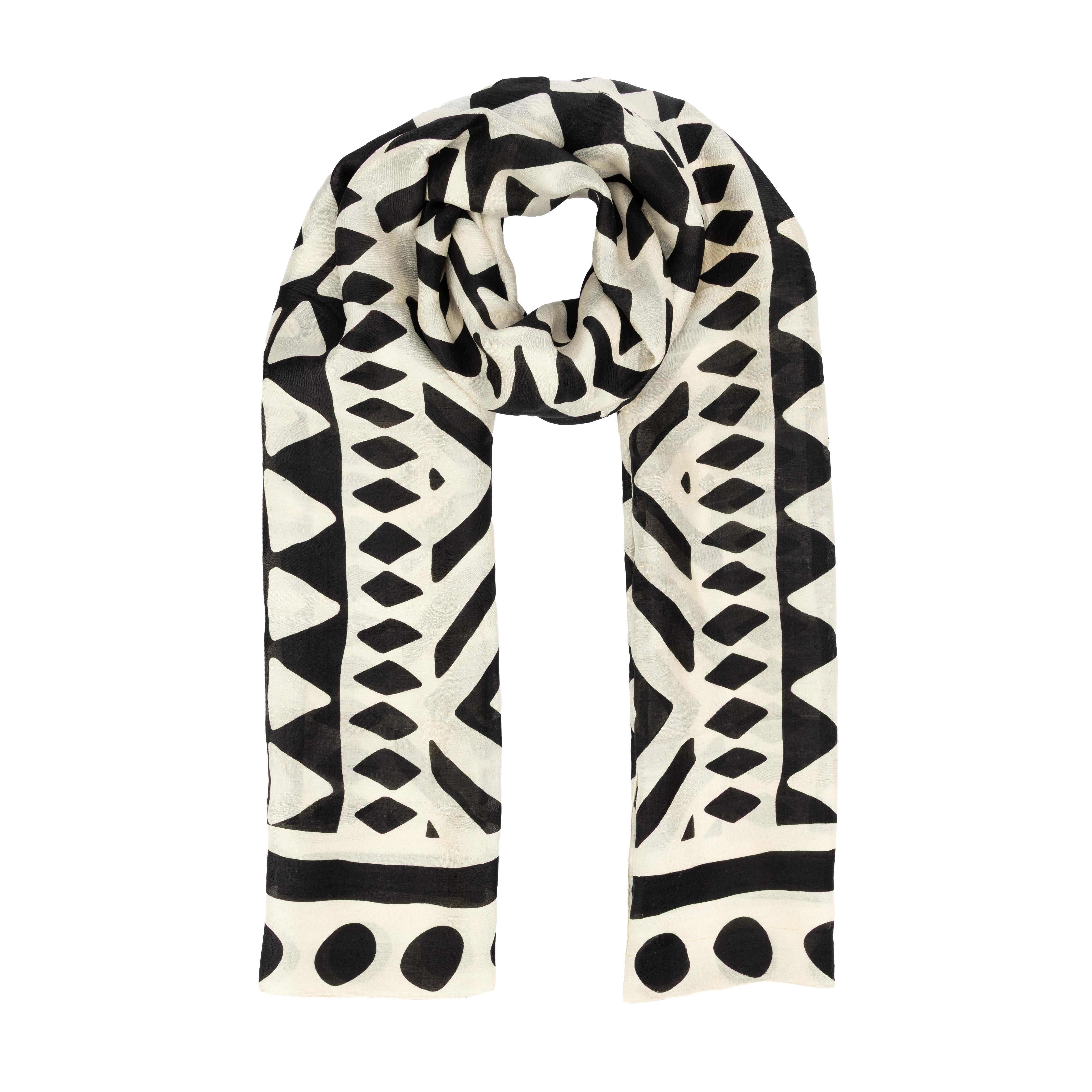 El Puente Seidenschal Schal, Handmade, Fair Trade
