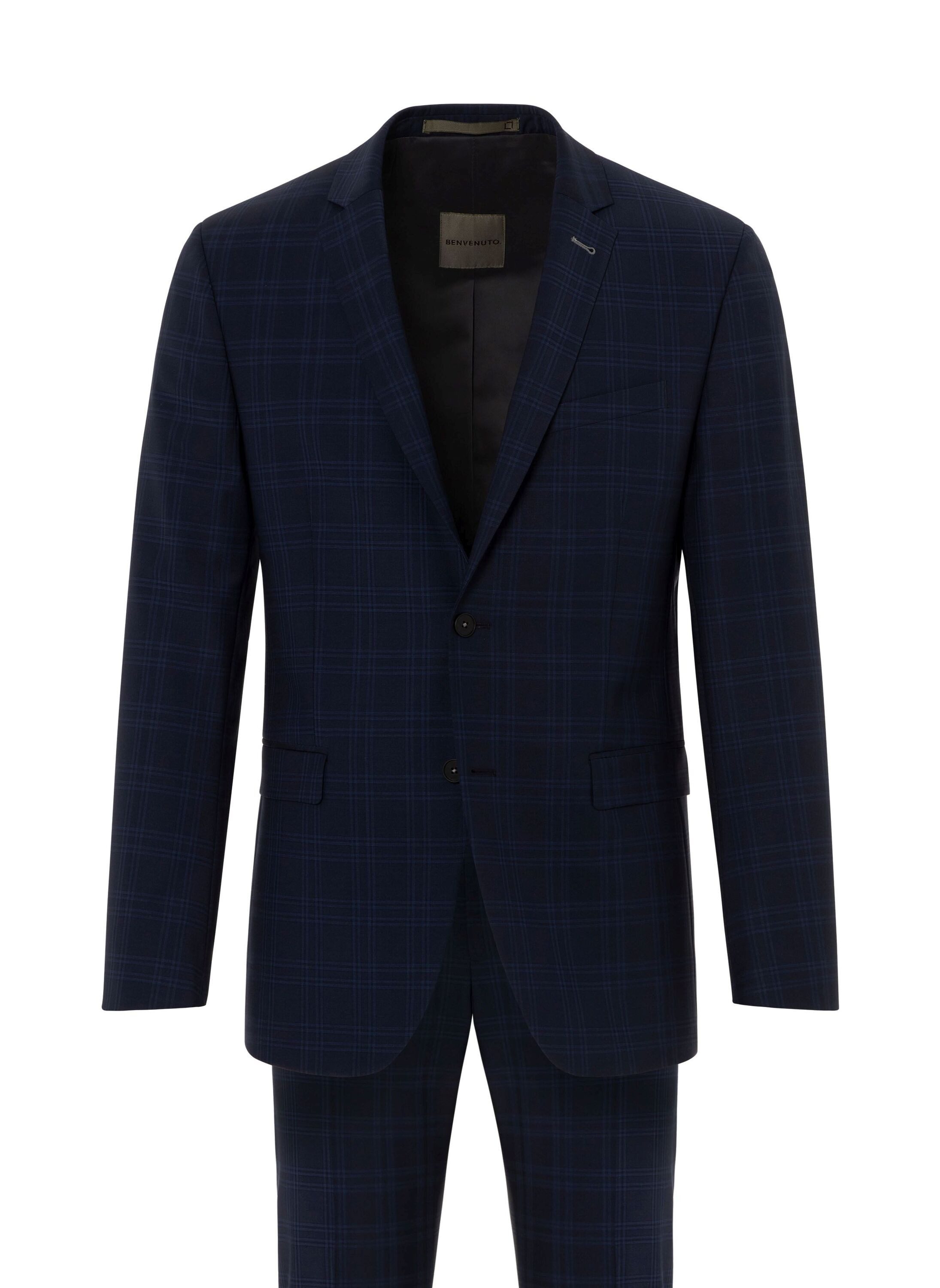 BENVENUTO. Anzug Othello Iago 360 (2-tlg) mit 4-Knopf Manschette günstig online kaufen