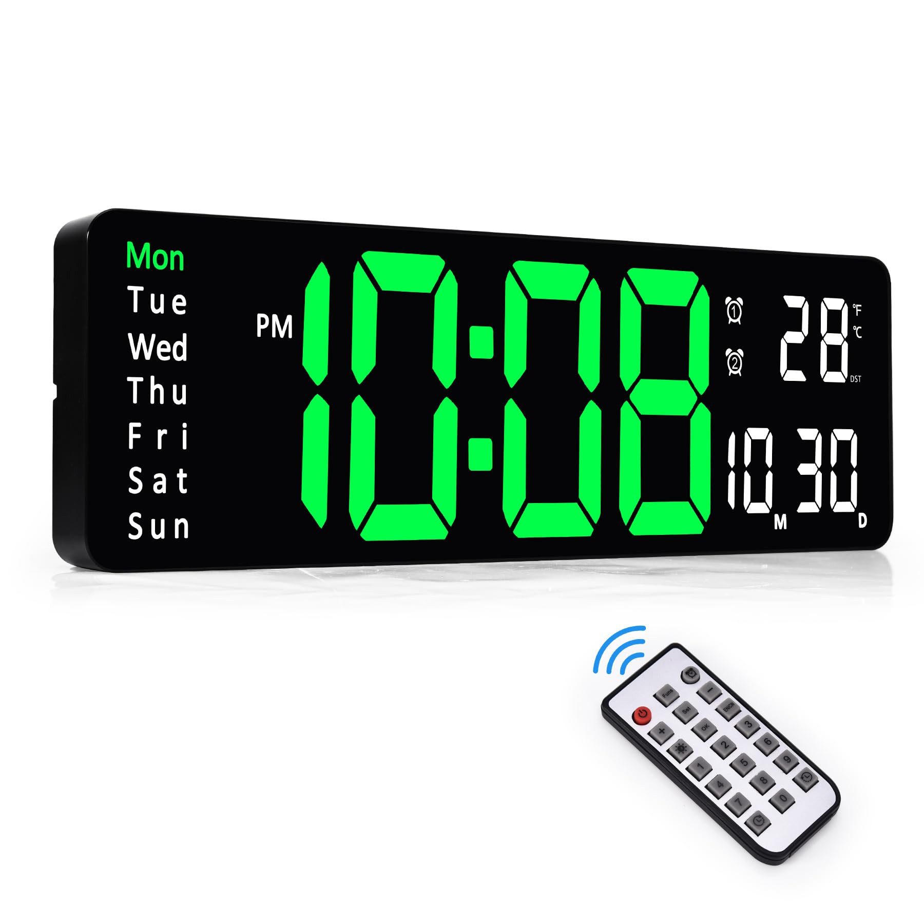 BlingBin Wecker Nachttischwecker Digitale Wanduhr mit günstig online kaufen