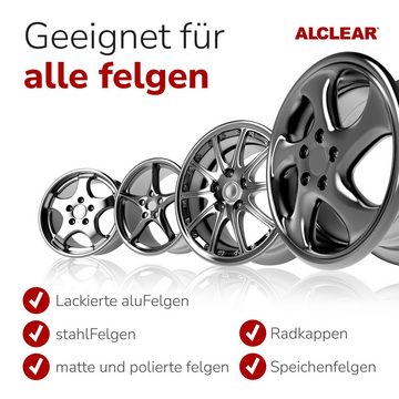 ALCLEAR 721FR Premium Auto Felgenreiniger, säurefrei mit Farbindikator, 1l Auto-Reinigungsmittel