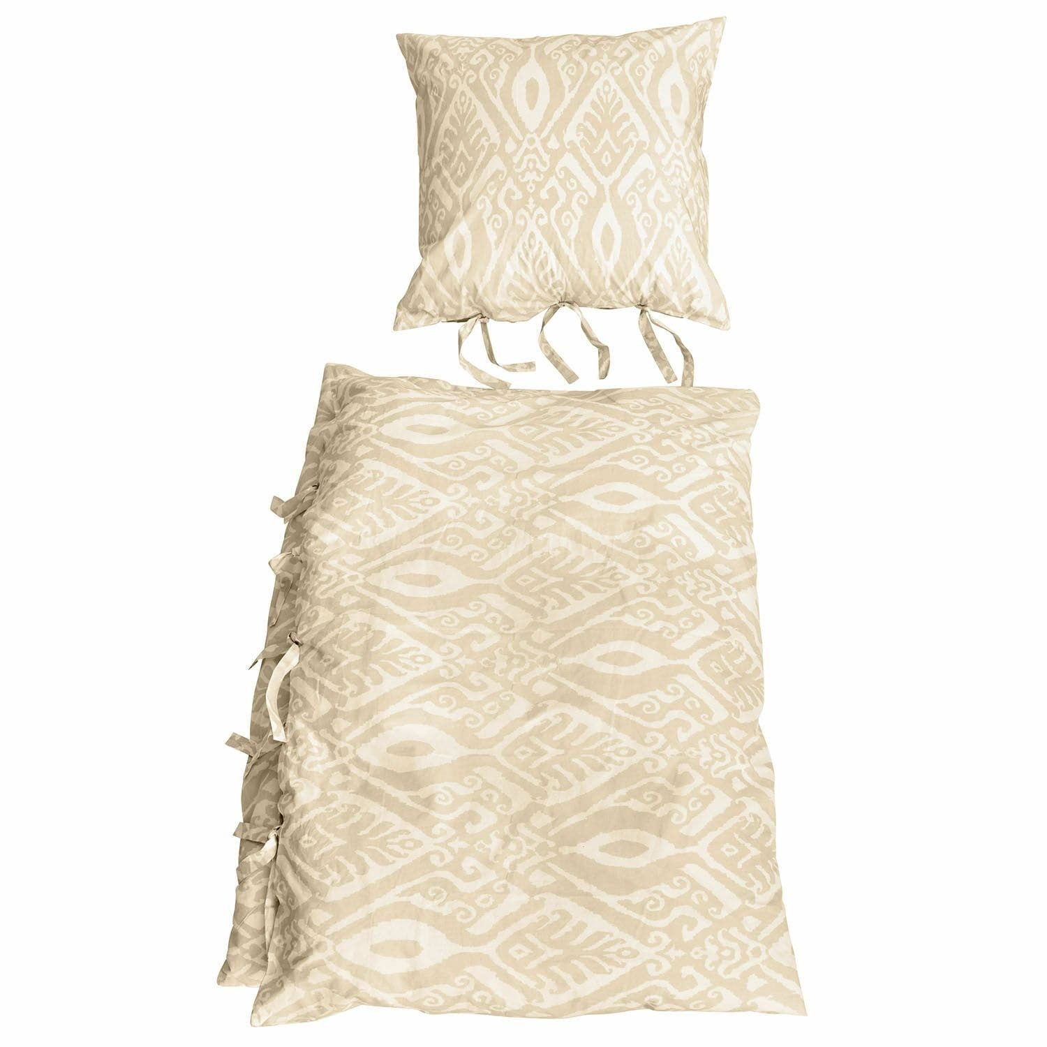 Mirabeau Bettwäsche Bettwäsche Armidale weiß/beige, 100% günstig online kaufen