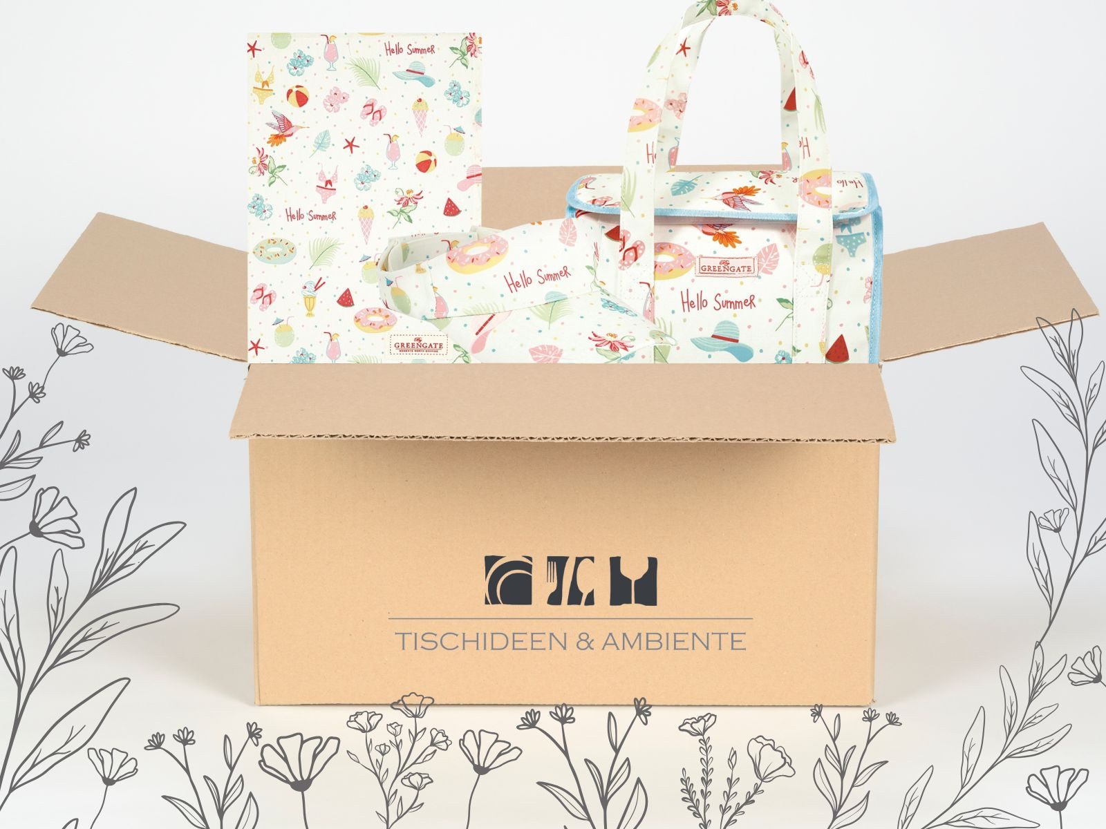 Greengate Geschenkbox Geschenkbox Lula 3tlg