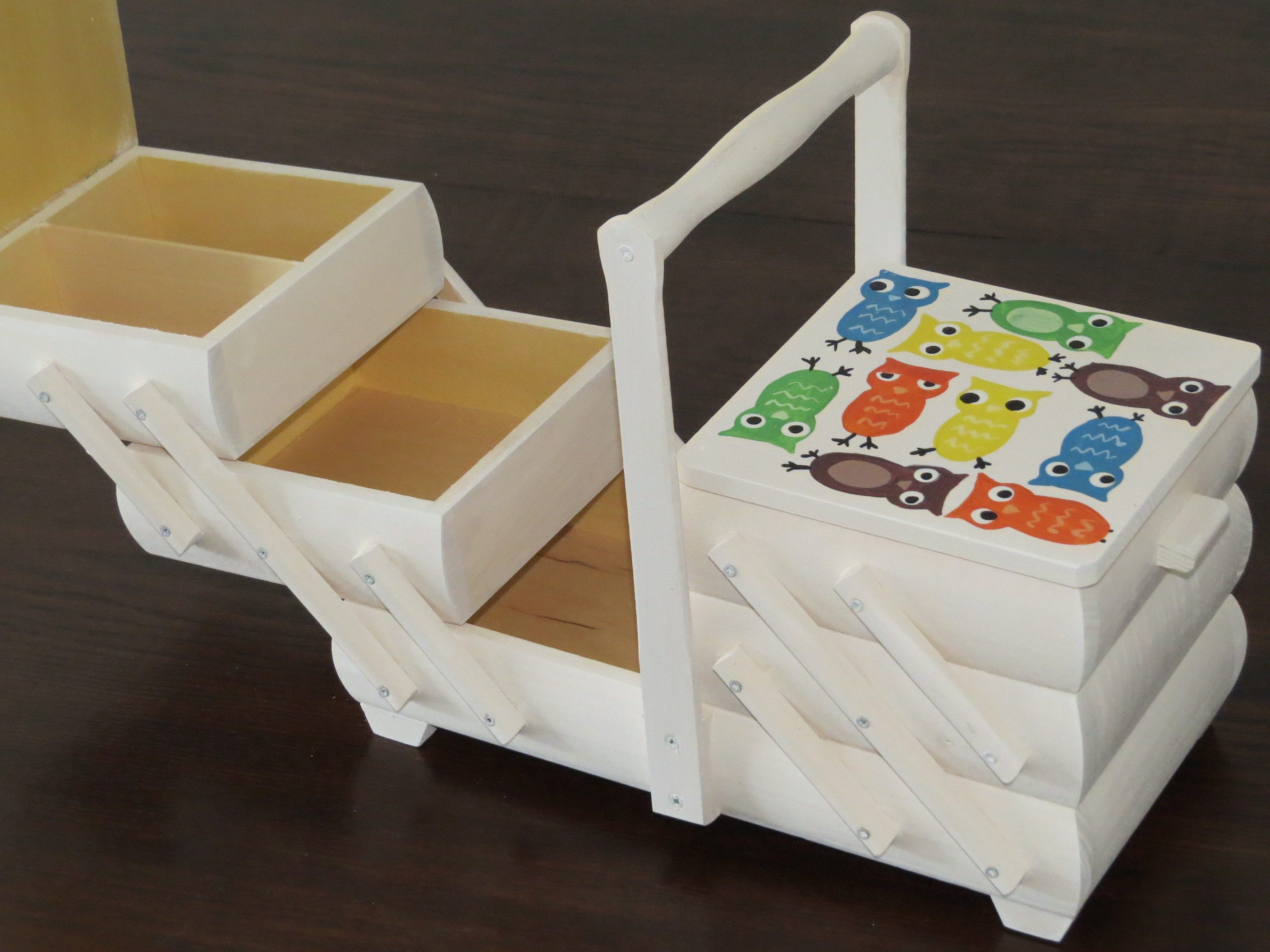 Holzprodukte Nähkästchen Nähkästchen Nähkästchen Nähkasten Nähkorb günstig online kaufen