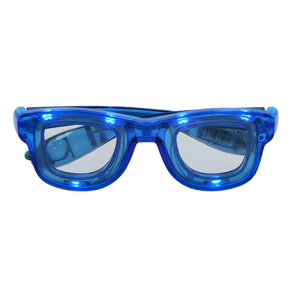 Boland Verkleidungsmaske LED Partybrille 'Blink', 3 Leuchtmodi günstig online kaufen