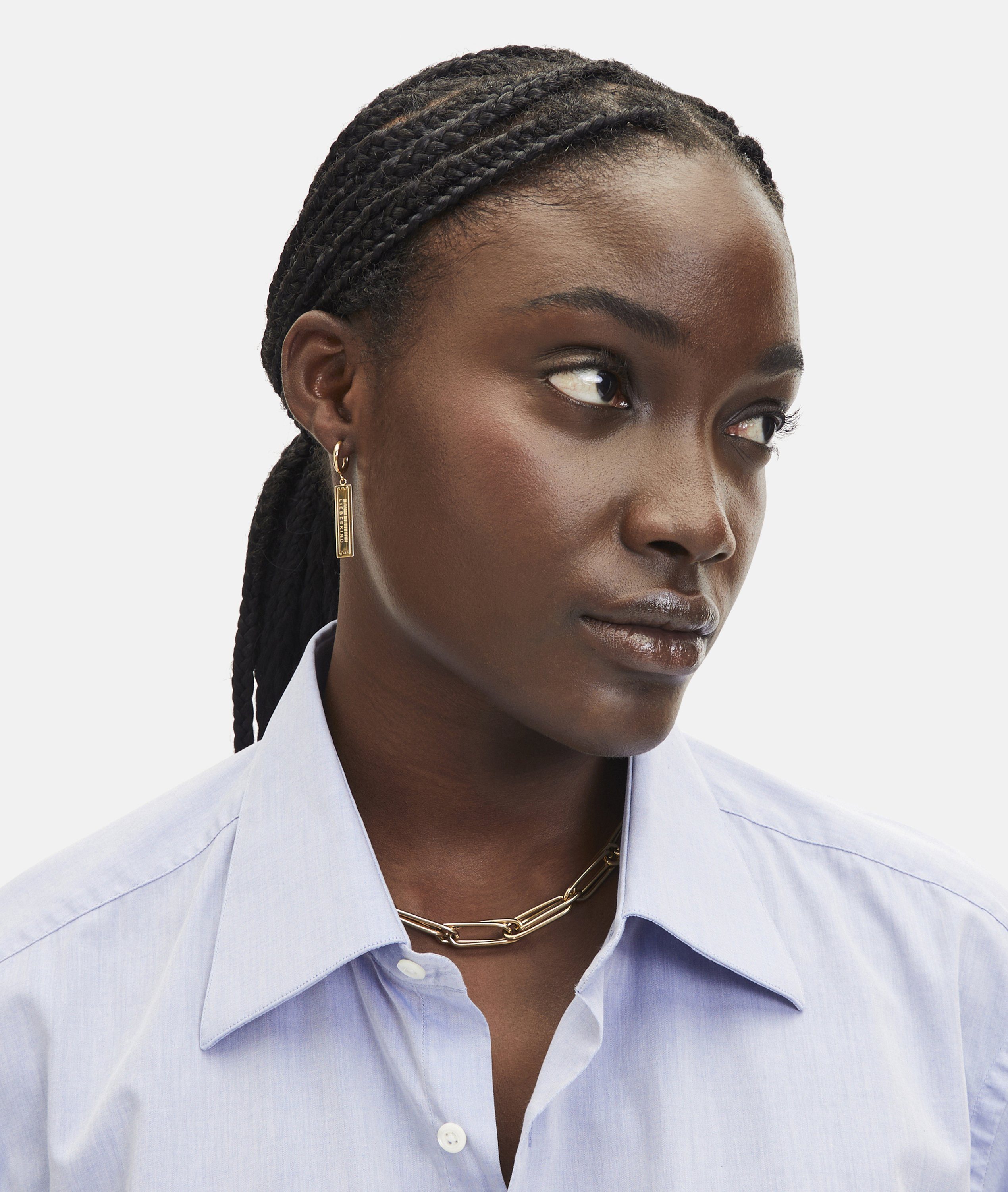 Liebeskind Berlin Paar Ohrstecker Secure Tag Icon Edelstahl günstig online kaufen