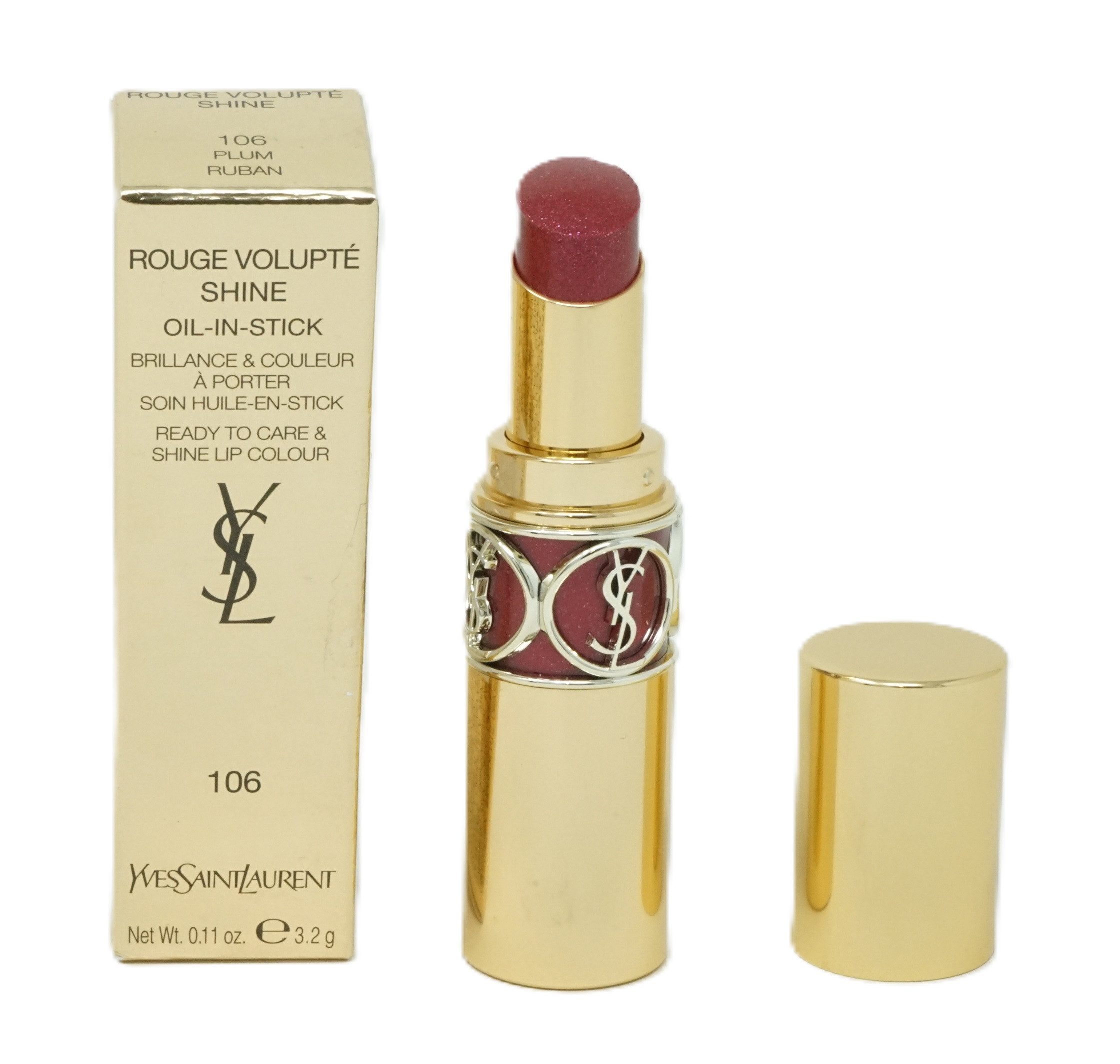 YVES SAINT LAURENT Lippenstift Yves Saint Laurent Rouge Lippenstift 3,2g Plum Ruban 106
