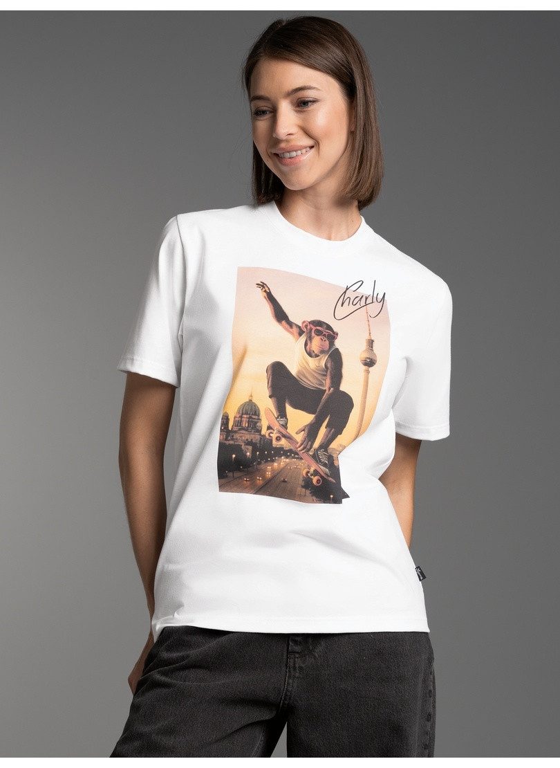 Trigema T-Shirt TRIGEMA T-Shirt trigema Affe günstig online kaufen