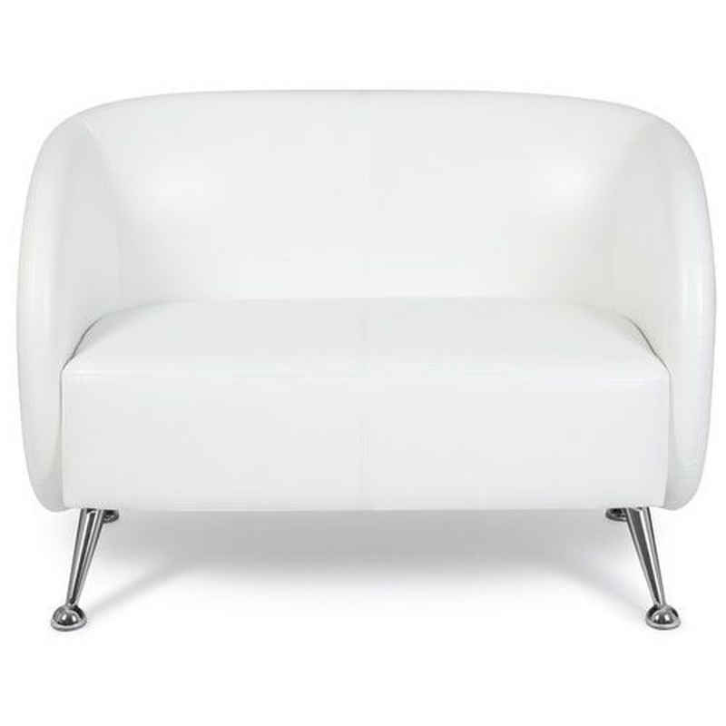 hjh OFFICE Sofa Lounge Sofa ST. LUCIA Kunstleder mit Armlehnen, 1 St, Couch, bequem gepolstert