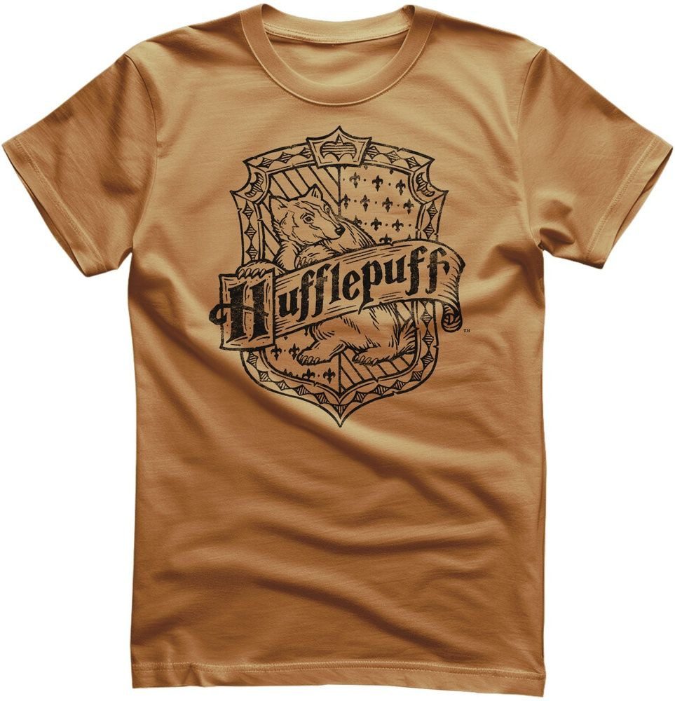 T-Shirt Harry Potter - Hufflepuff Washed Crest T-Shirt
