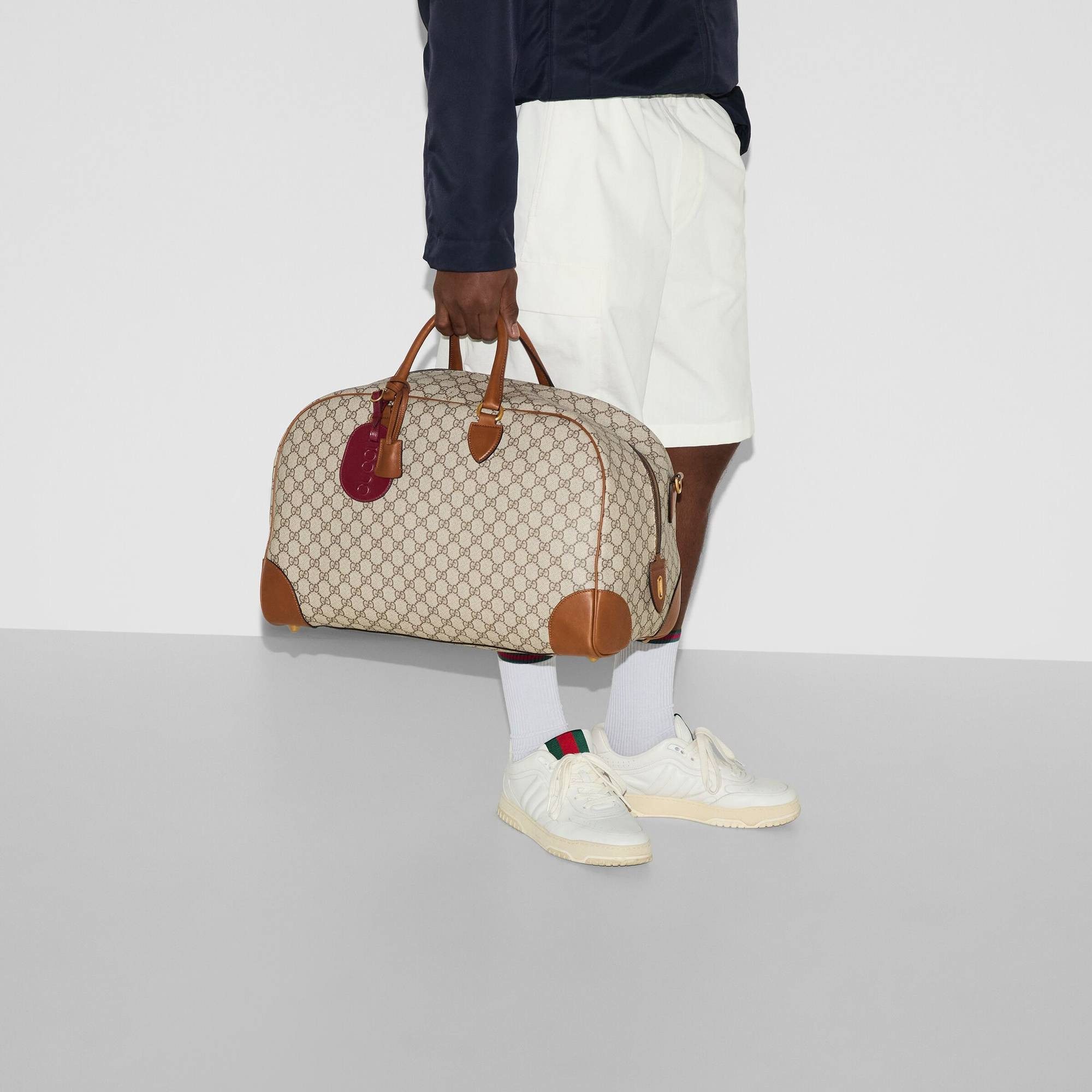 GUCCI Reisetasche GG Emblem Medium Duffle Bag
