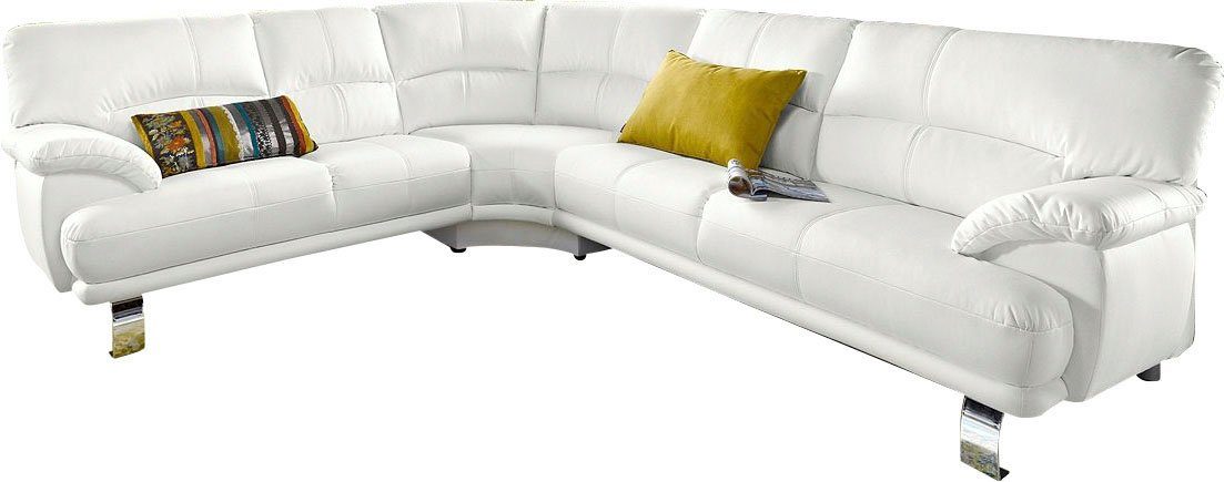 TRENDMANUFAKTUR Ecksofa Cecilia in italienischem Design, modern und komfort günstig online kaufen