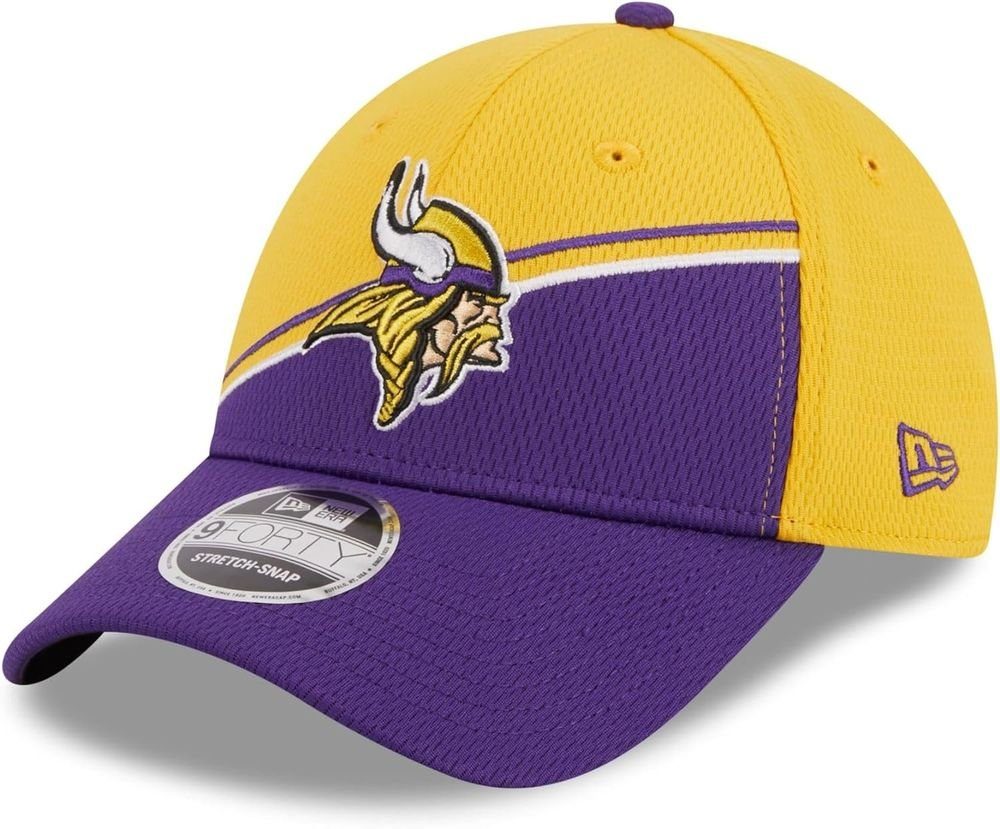 New Era Snapback Cap NFL MINNESOTA VIKINGS 2023 Sideline CW 9FORTY Stretch Snapback Cap