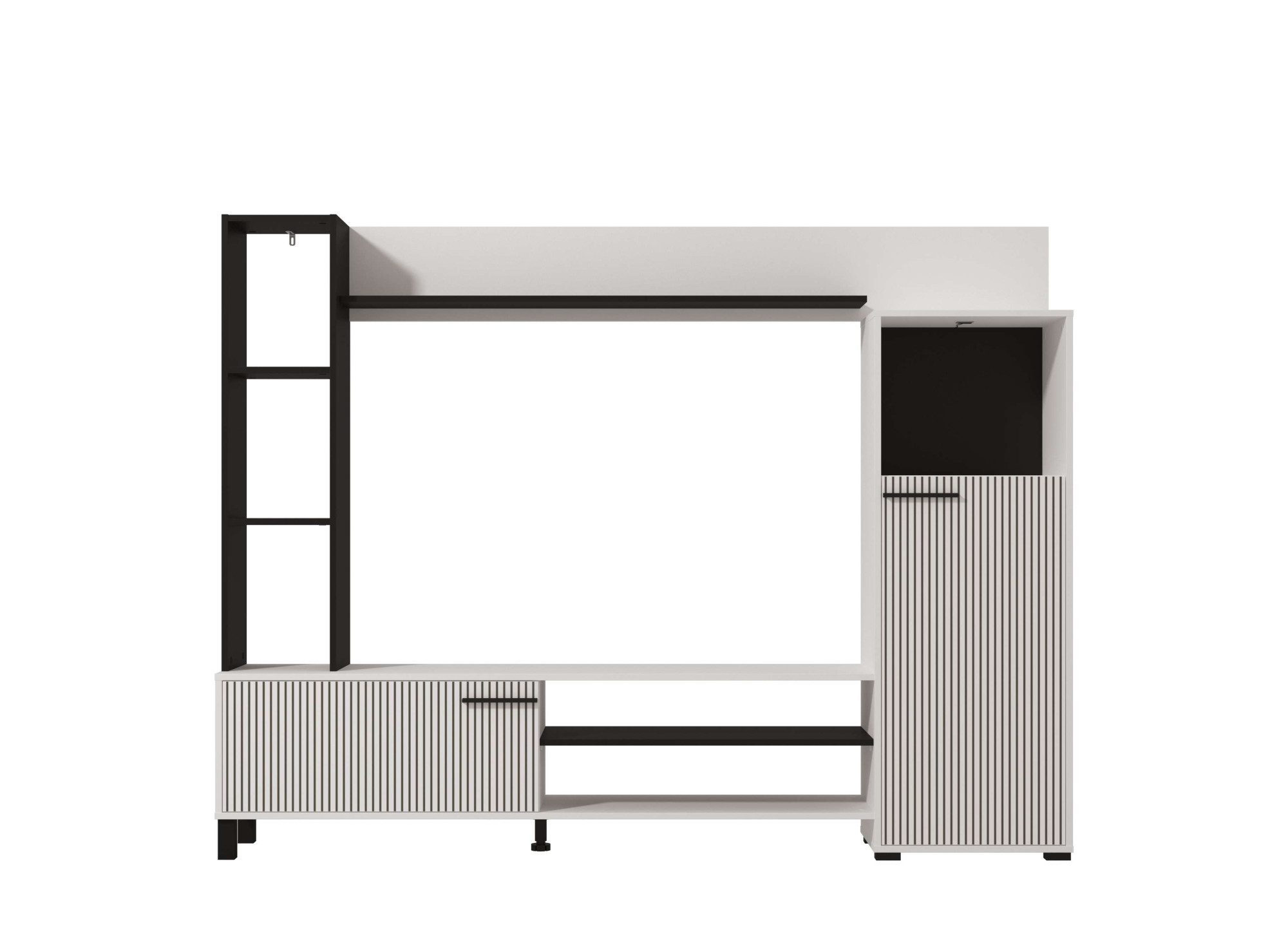 INOSIGN Wohnwand Retimno, inkl. Highboard, TV-Board, Standregal und Wandreg günstig online kaufen